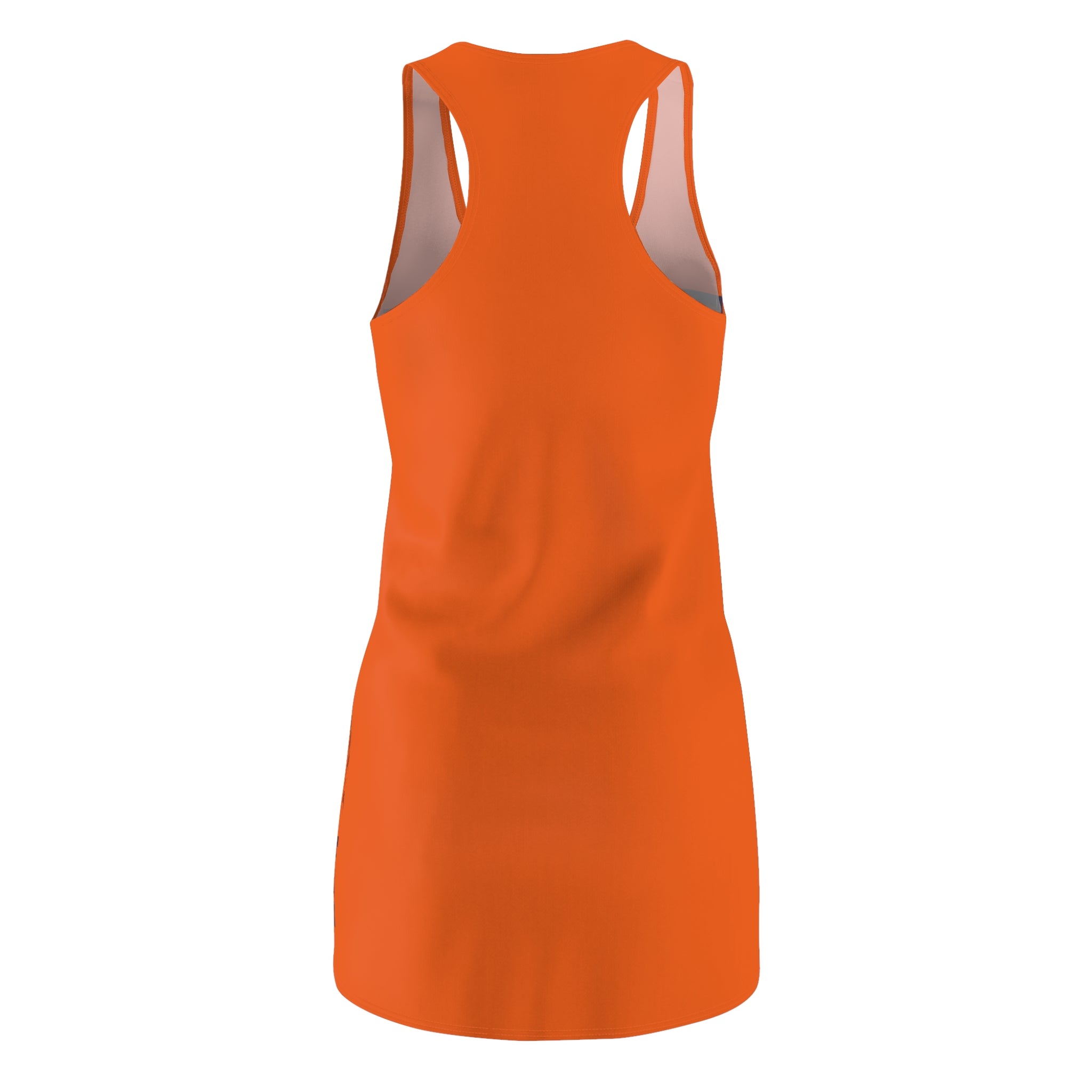 Golden Sunset Goddess Racerback Dress – Tropical Beach Sunset Print
