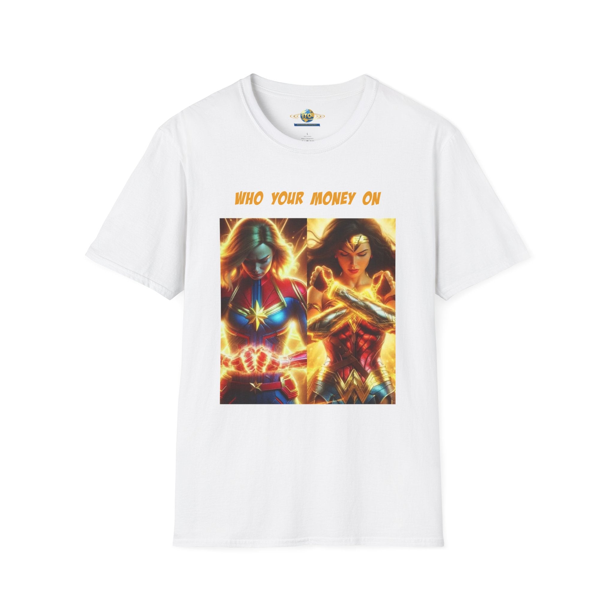 Goddess vs Alien Unisex Softstyle T-Shirt