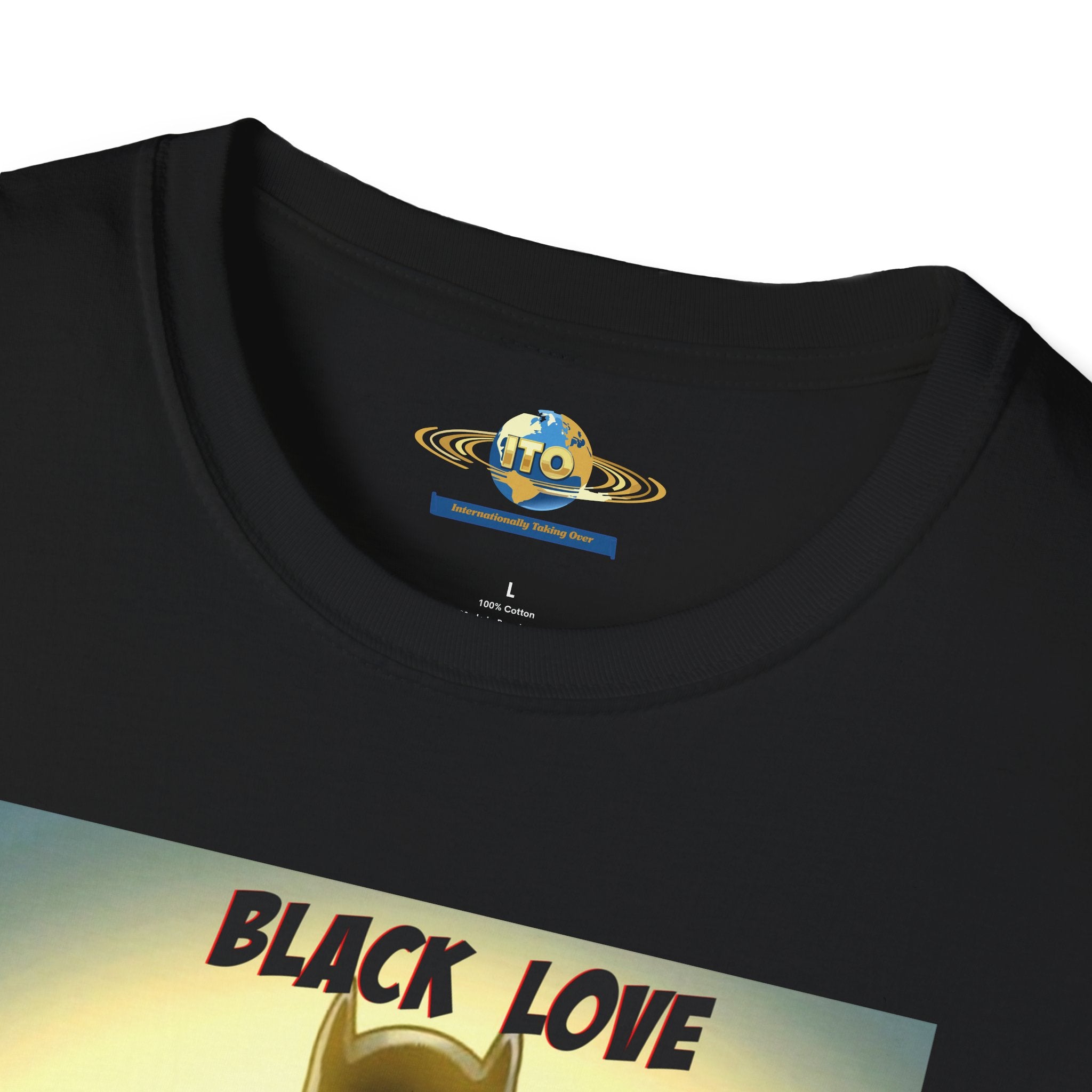 T-Shirt — "Black Love" Afrocentric Superhero Graphic Tee