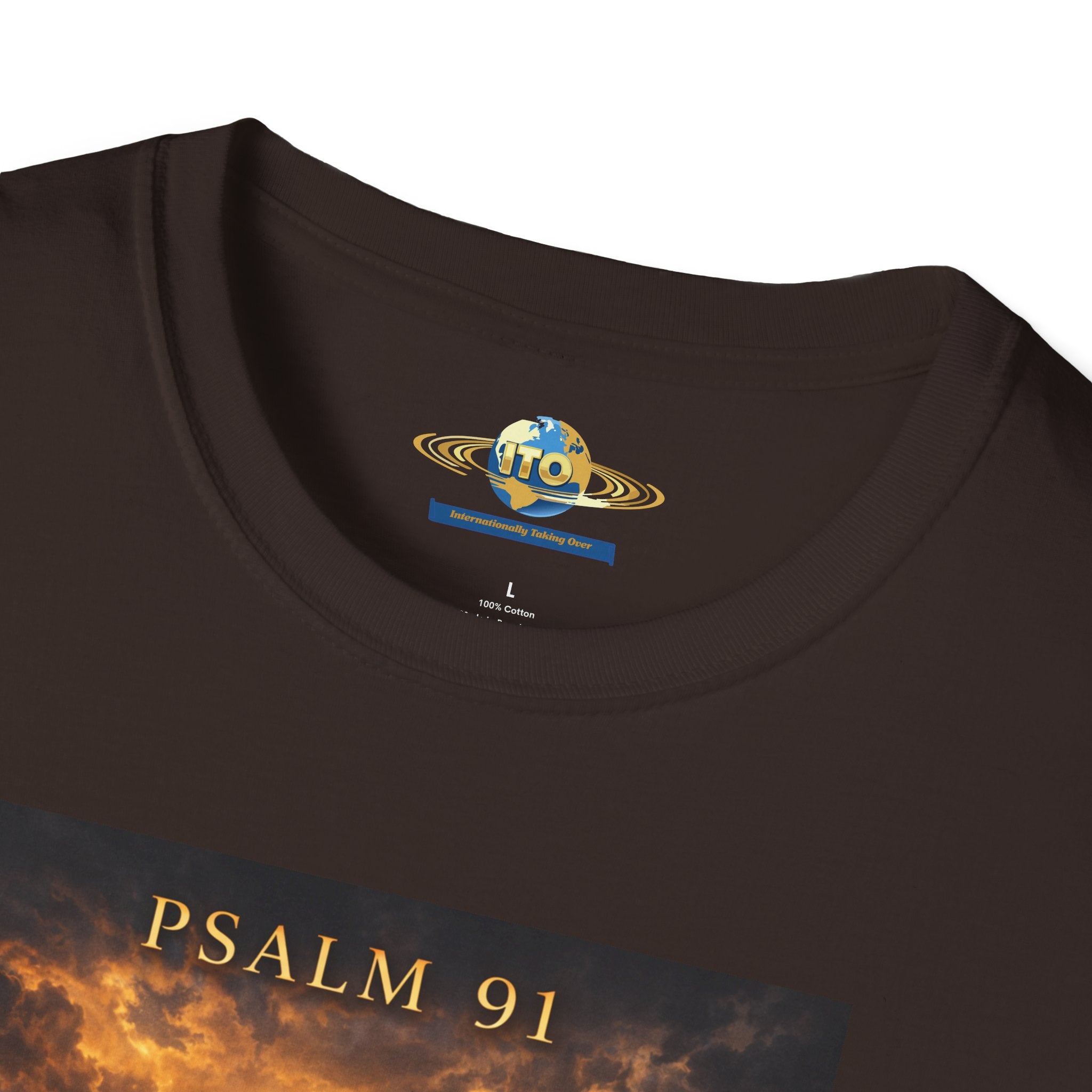 Psalm 91 Guardian Angel T-Shirt — Inspirational Christian Faith Tee