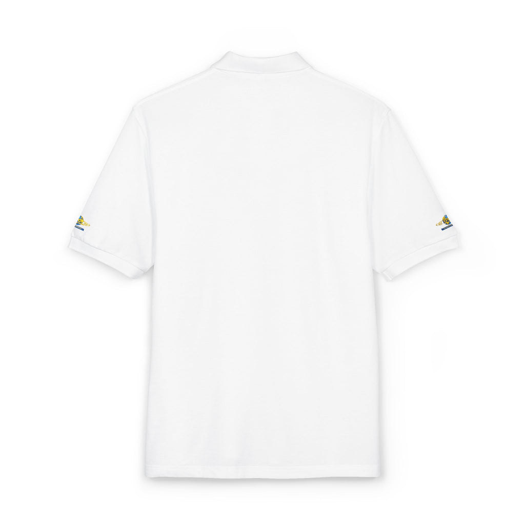 Embroidered "Praise the Lord" Polo Shirt