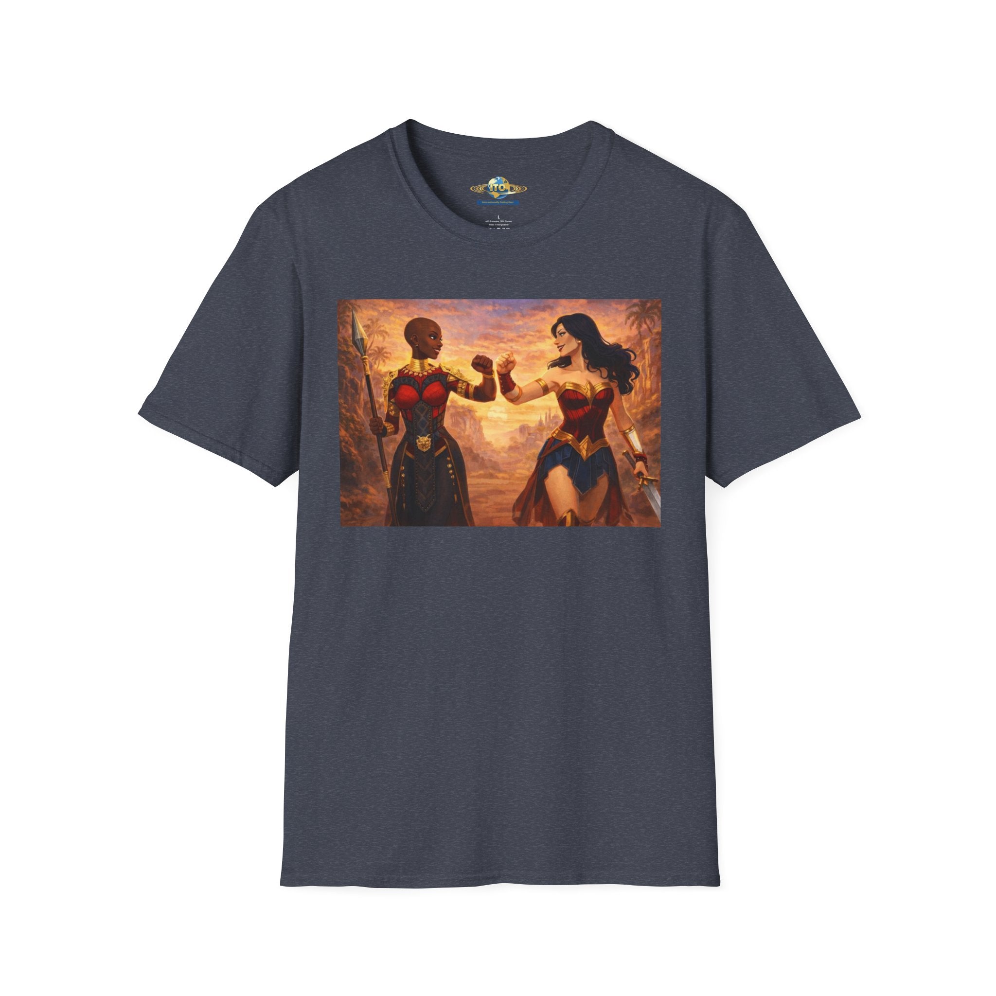 Women warriors  Unisex Softstyle T-Shirt