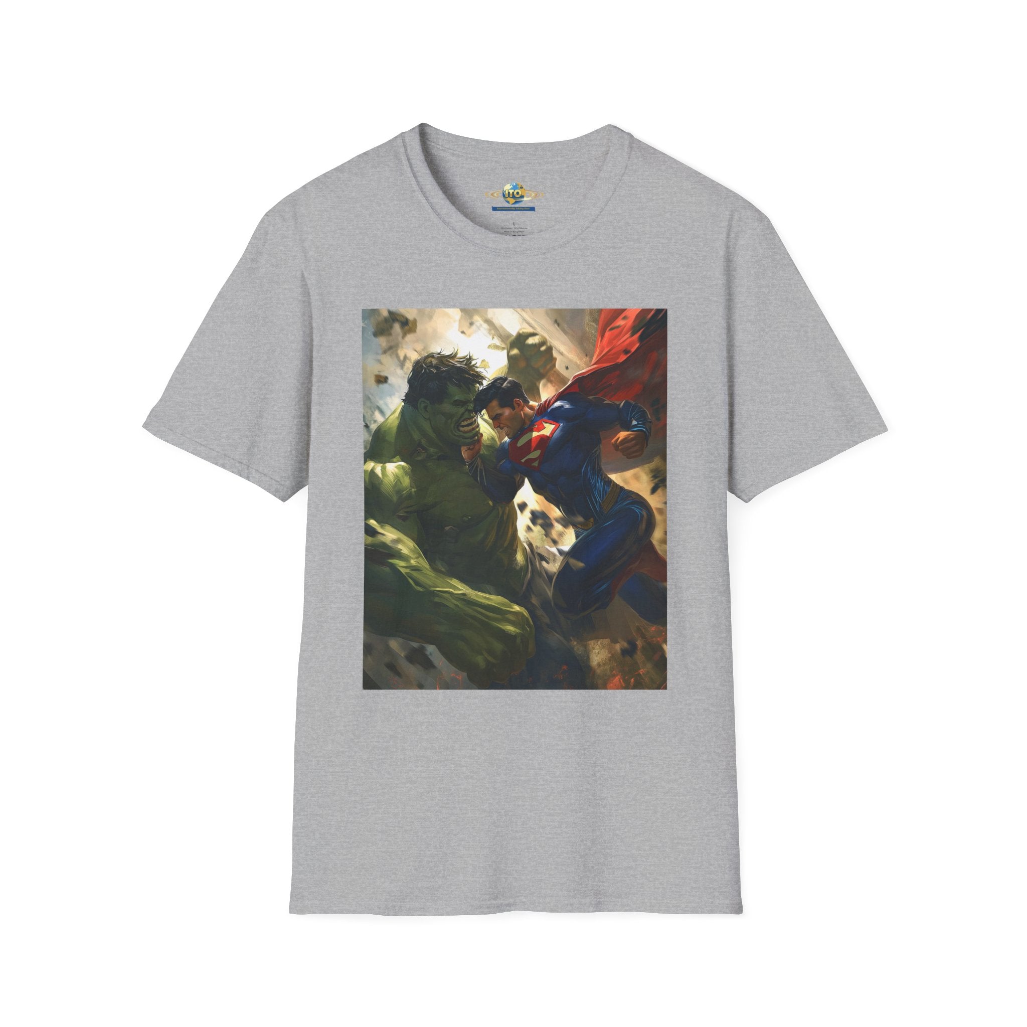 Superhero Clash Graphic T-Shirt