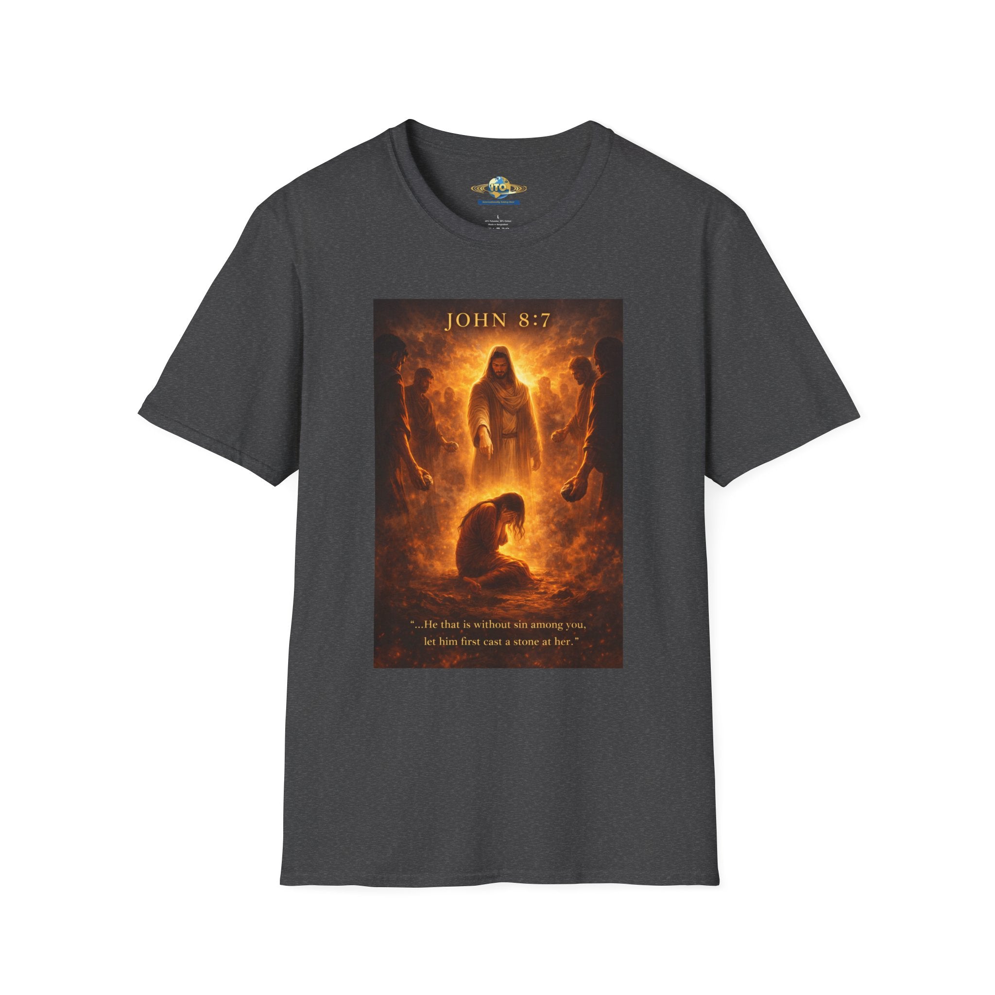John 3:16 Faith T-Shirt — Inspirational Christian Scripture Tee
