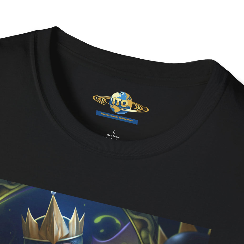 Dark Queen Art Tee — Gothic Fantasy Portrait T-Shirt