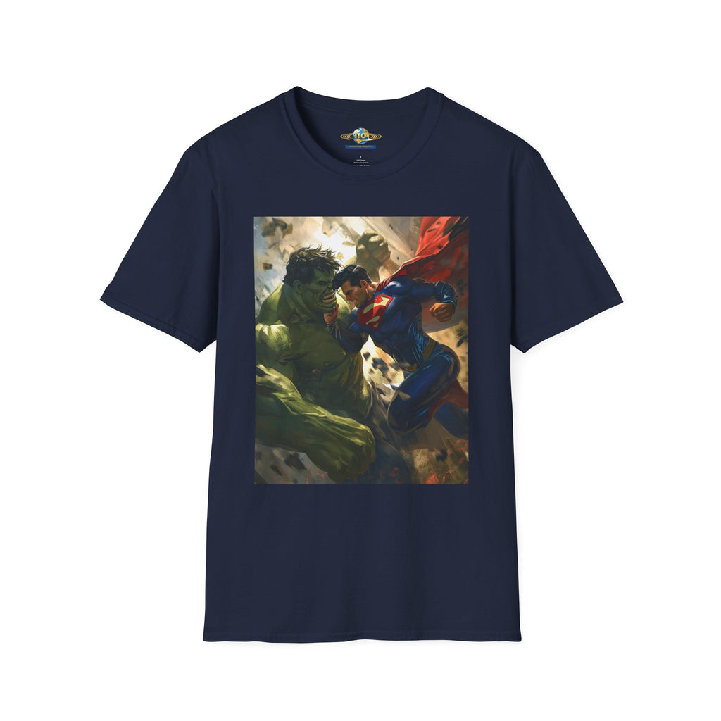 Superhero Clash Graphic T-Shirt