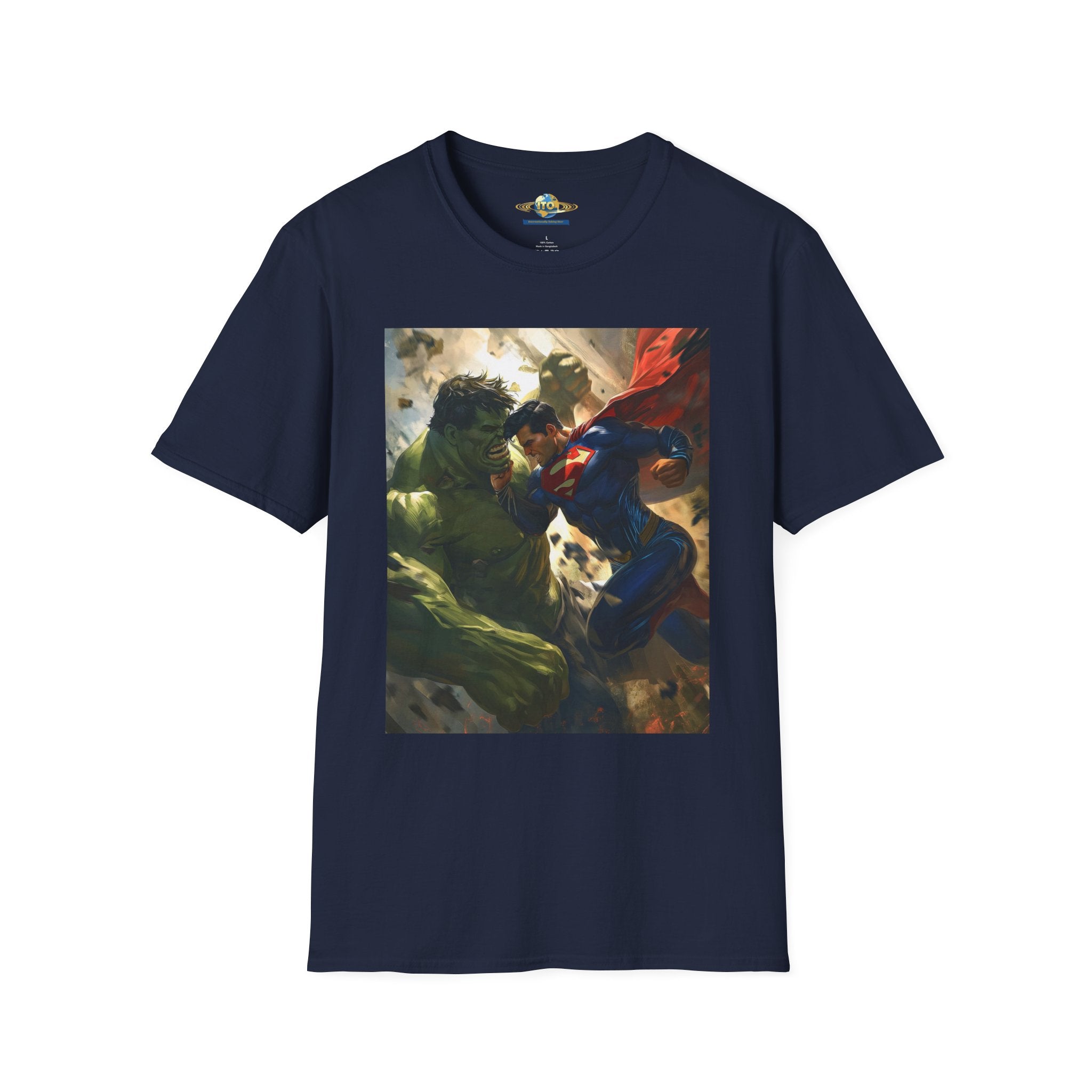 Superhero Clash Graphic T-Shirt