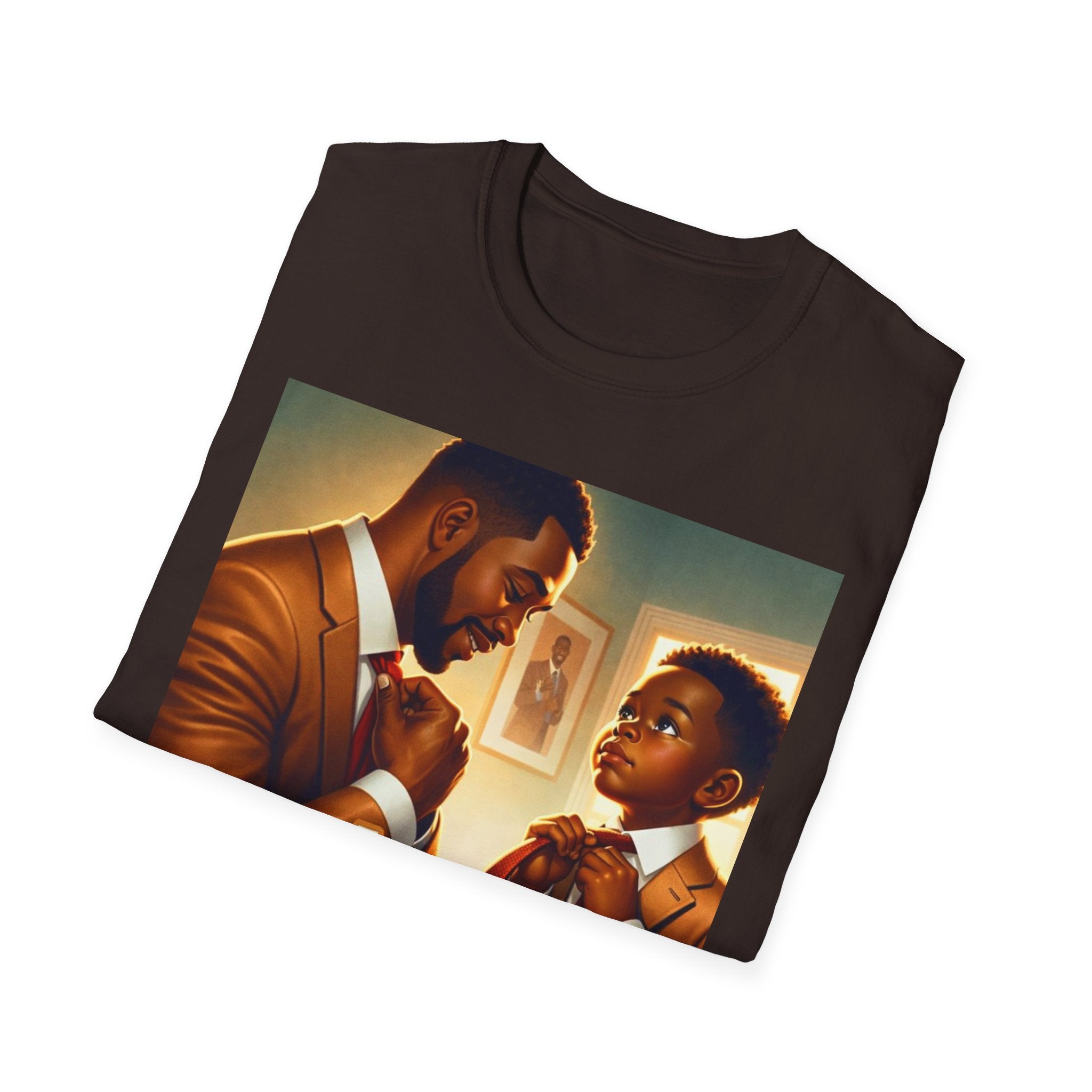 T-Shirt — "Daddy's Love" Father & Son Graphic Tee