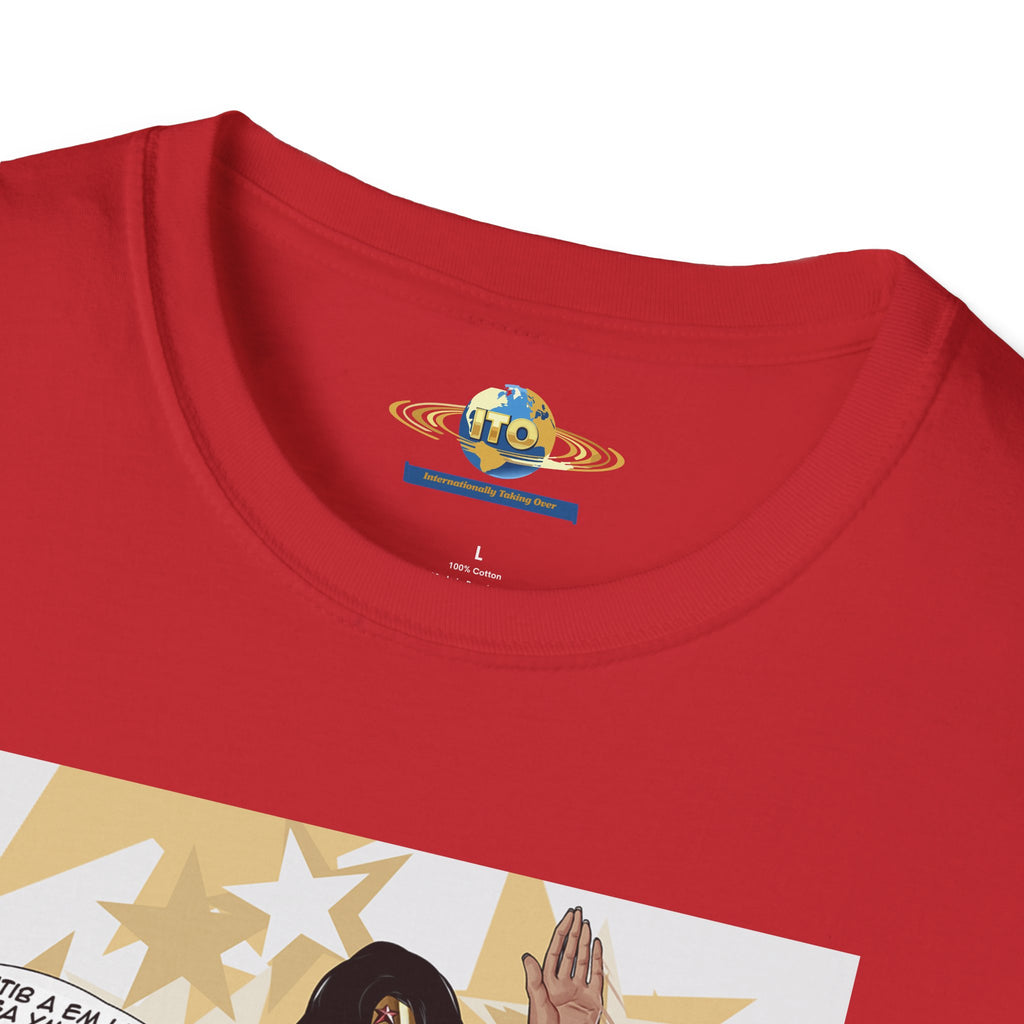 Wonder Woman Pin-Up T-Shirt — Retro Superhero Art Tee