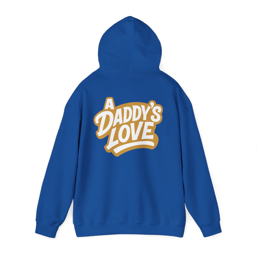 Daddy’s Love Hoodie — Retro Script Father Appreciation Sweatshirt