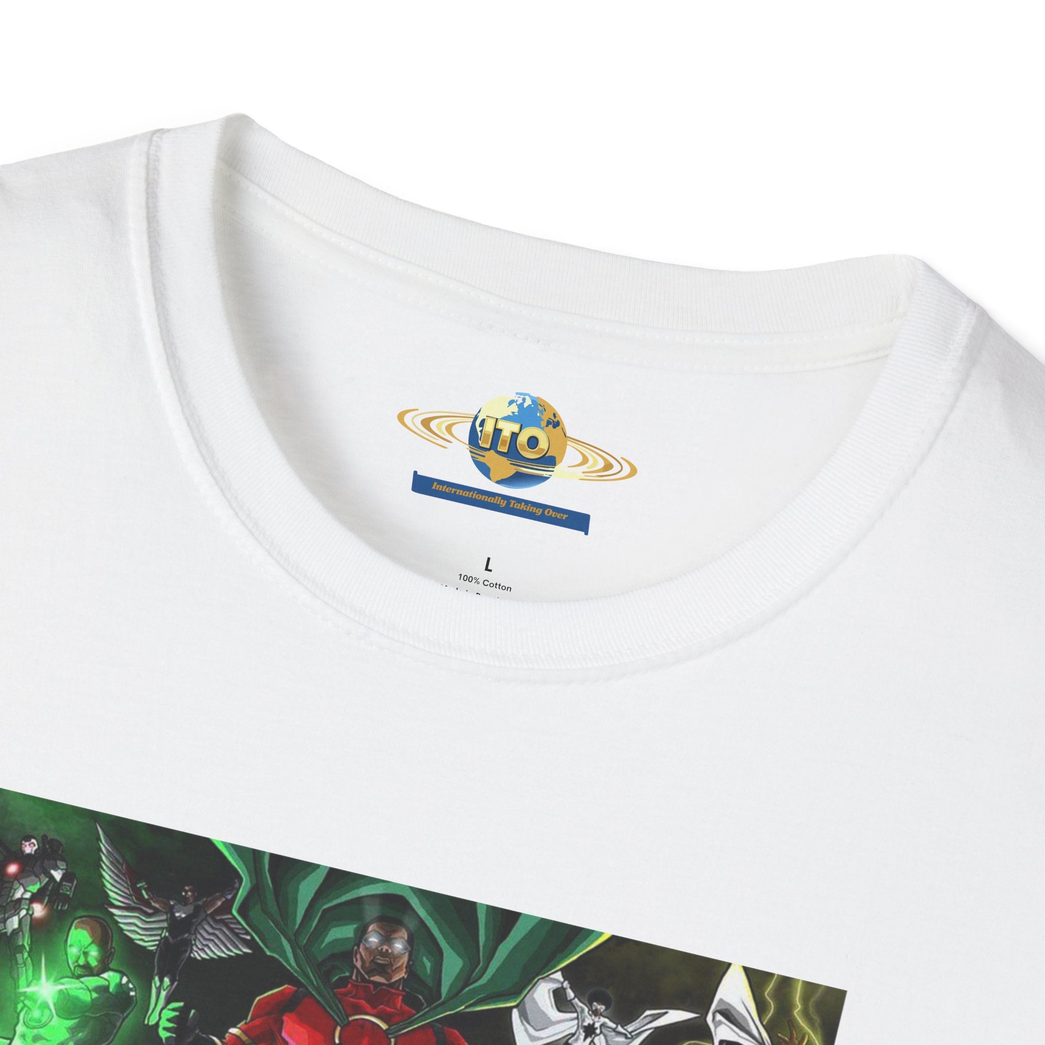 Anime Mecha Heroes T‑Shirt — Retro Sci‑Fi Robot Battle Graphic Tee