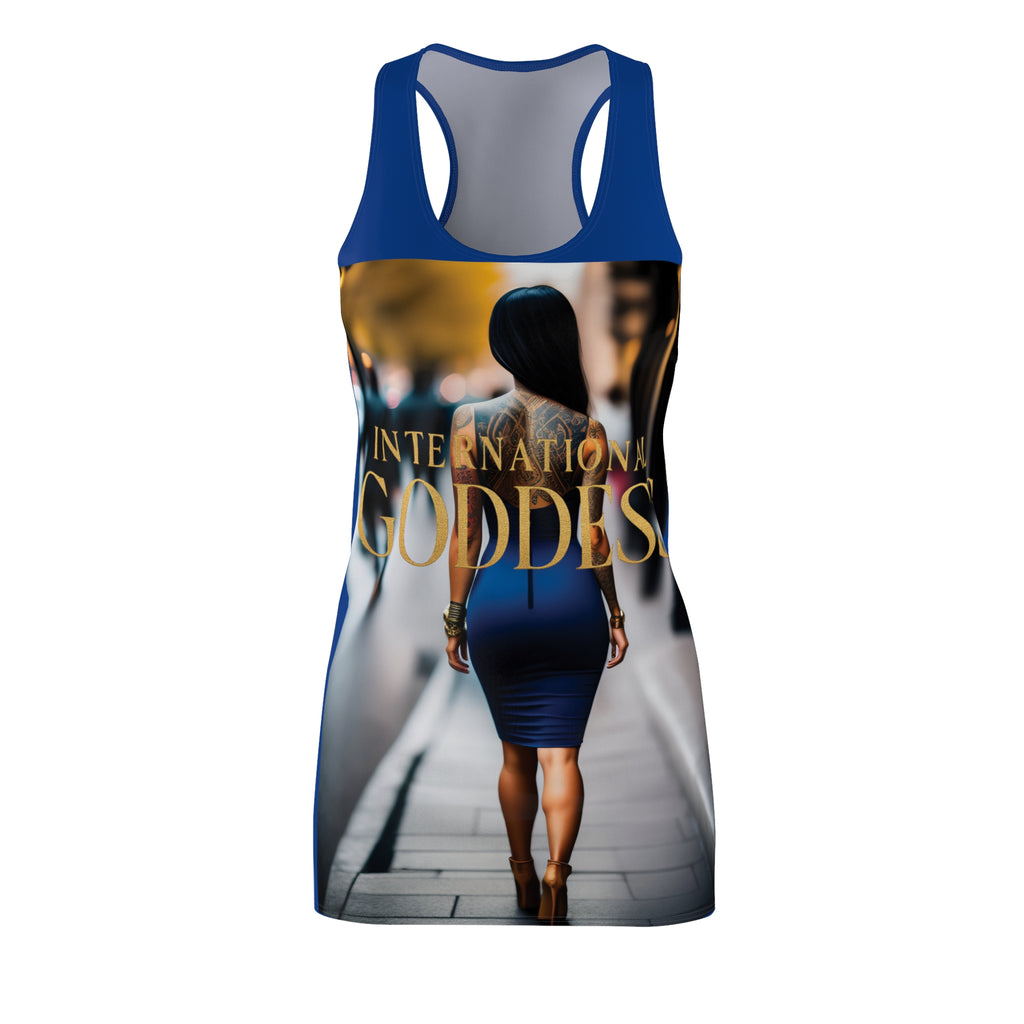 Women's Cut & Sew Racerback Dress (AOP)