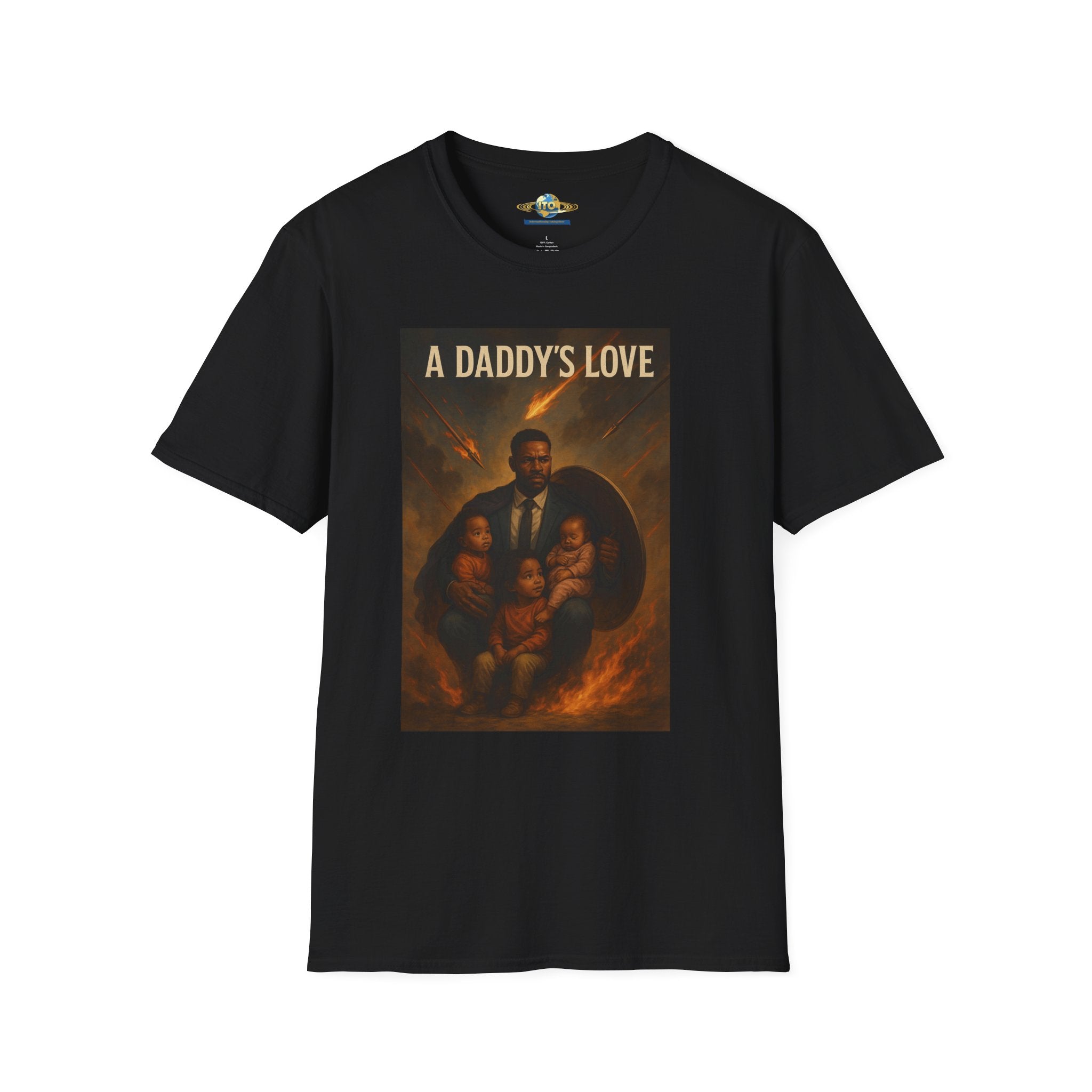 Daddy's Love Father & Children Graphic Tee"