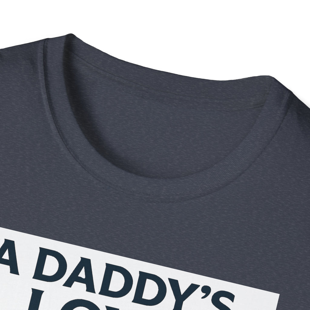 A Daddy's Love T-Shirt — Father and Child Silhouette with Angel Wings Gift