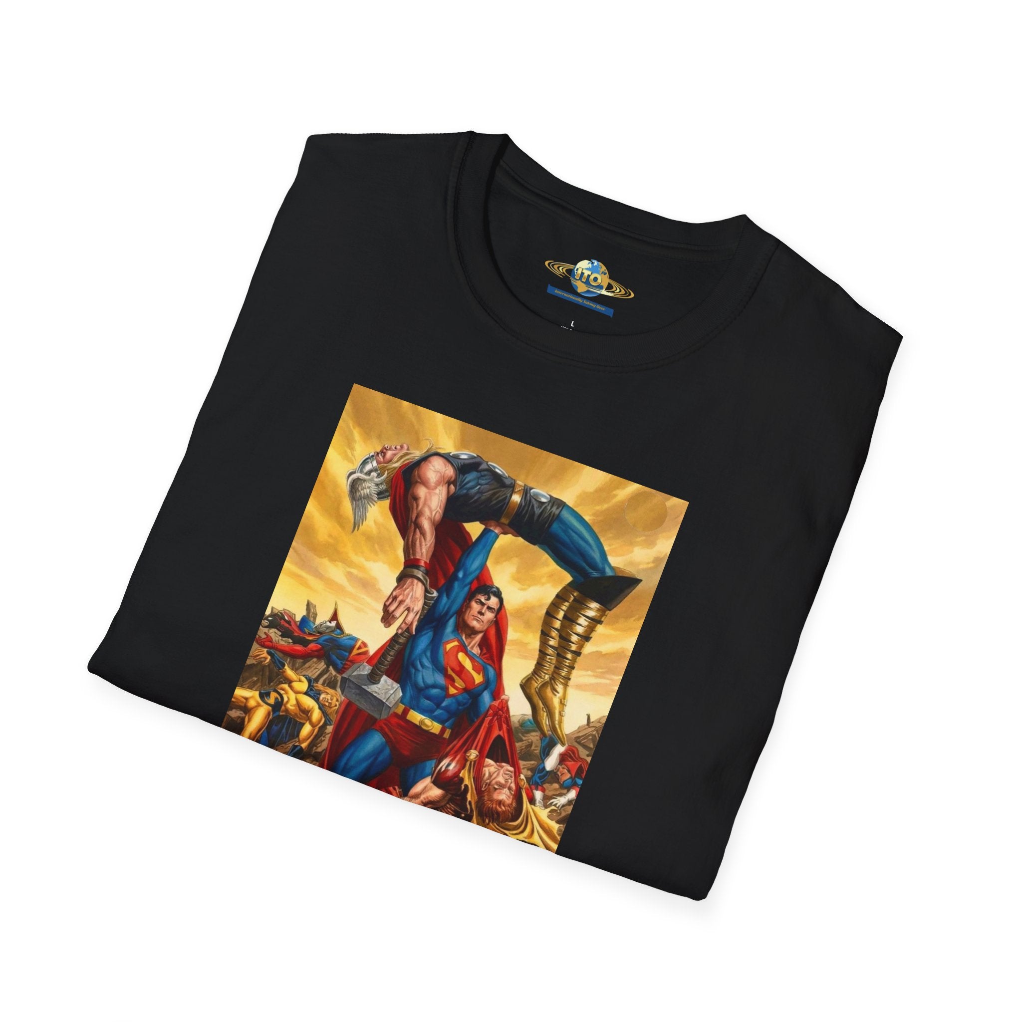 Superhero Team Graphic T-Shirt