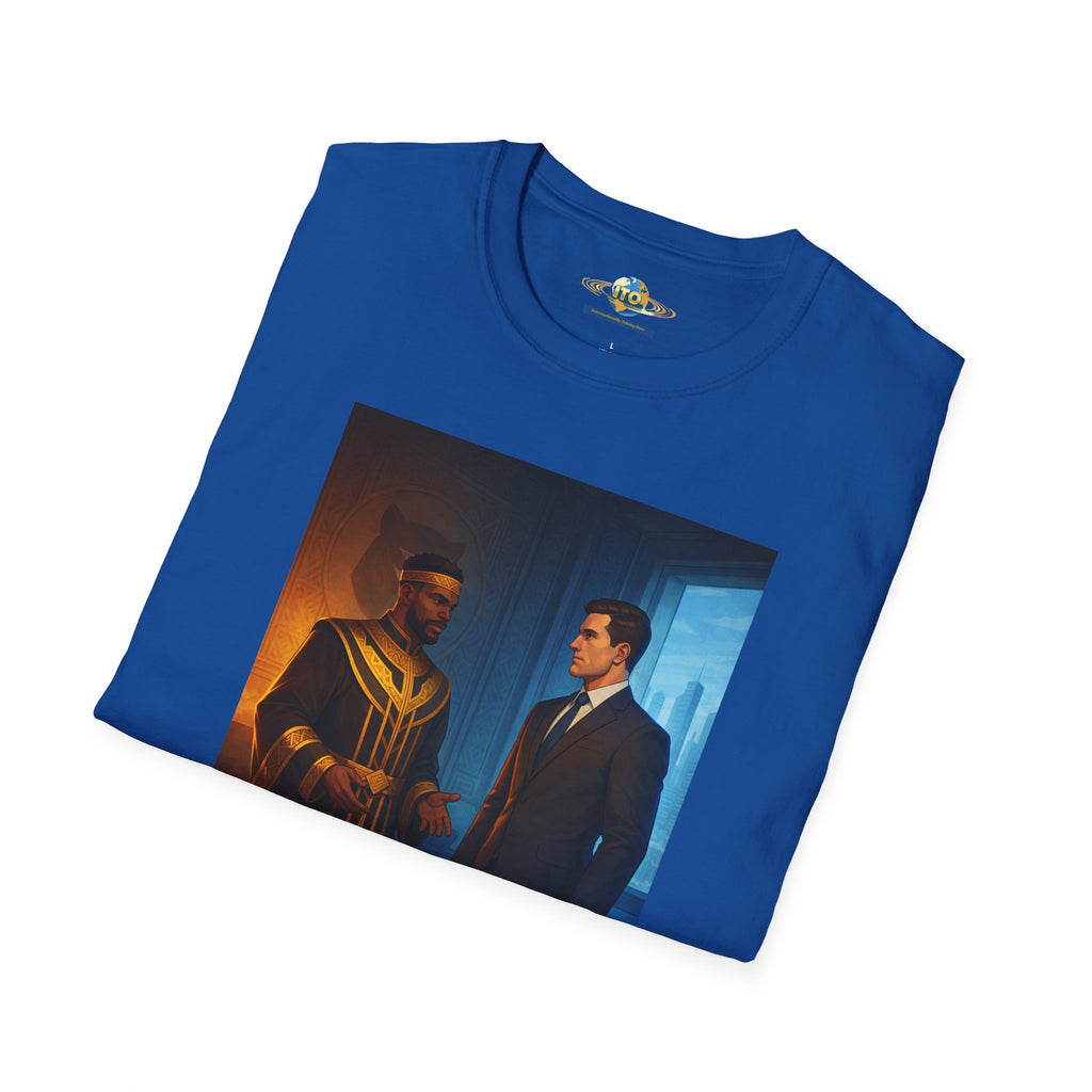 Trillionaire vs. Billionaire Graphic T‑Shirt — Movie Poster Style Tee