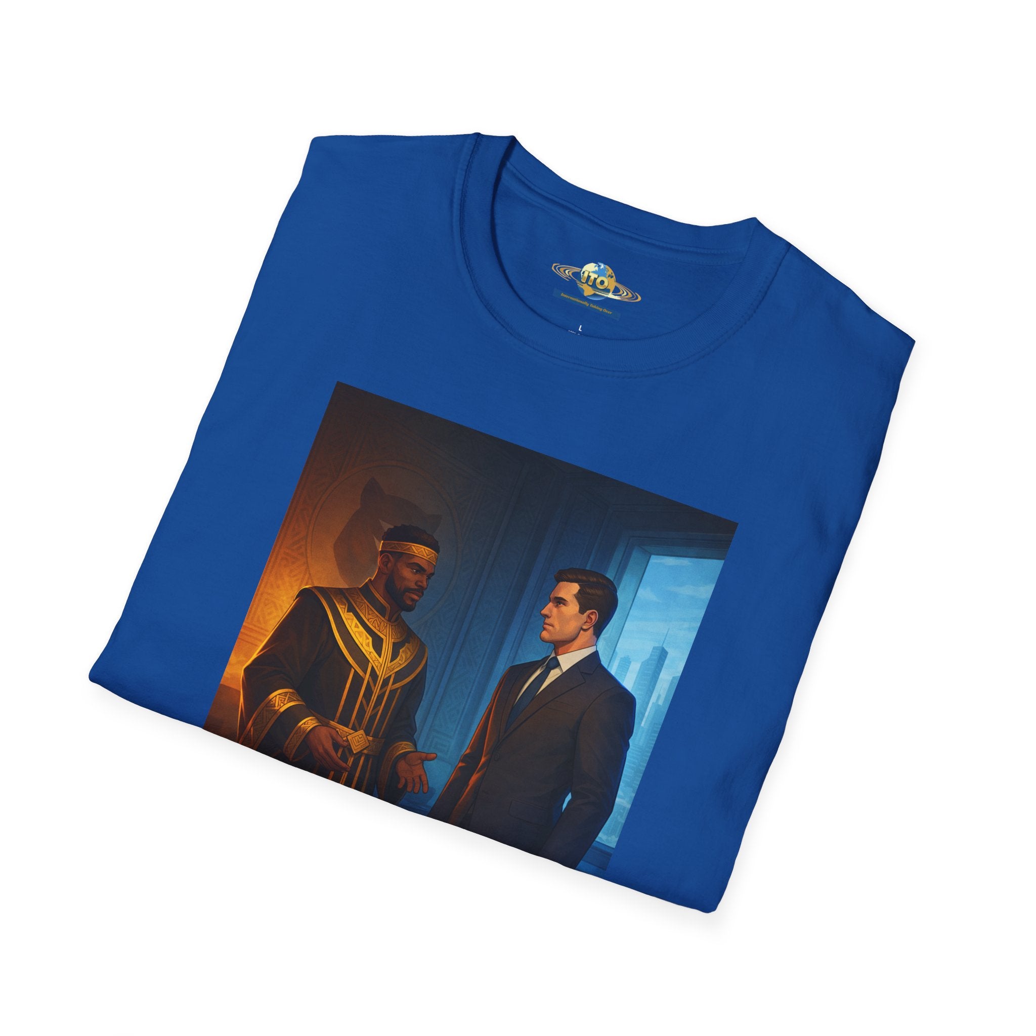 Trillionaire vs. Billionaire Graphic T‑Shirt — Movie Poster Style Tee