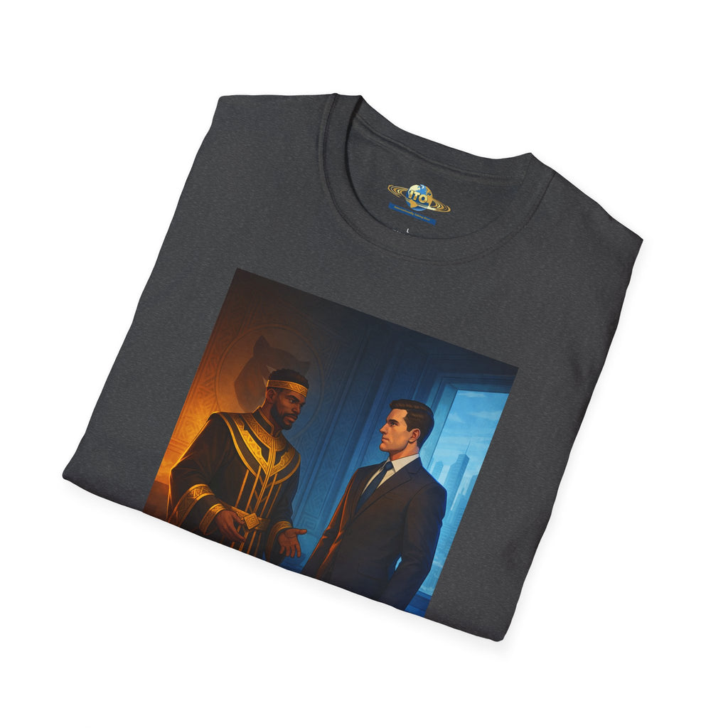 Trillionaire vs. Billionaire Graphic T‑Shirt — Movie Poster Style Tee