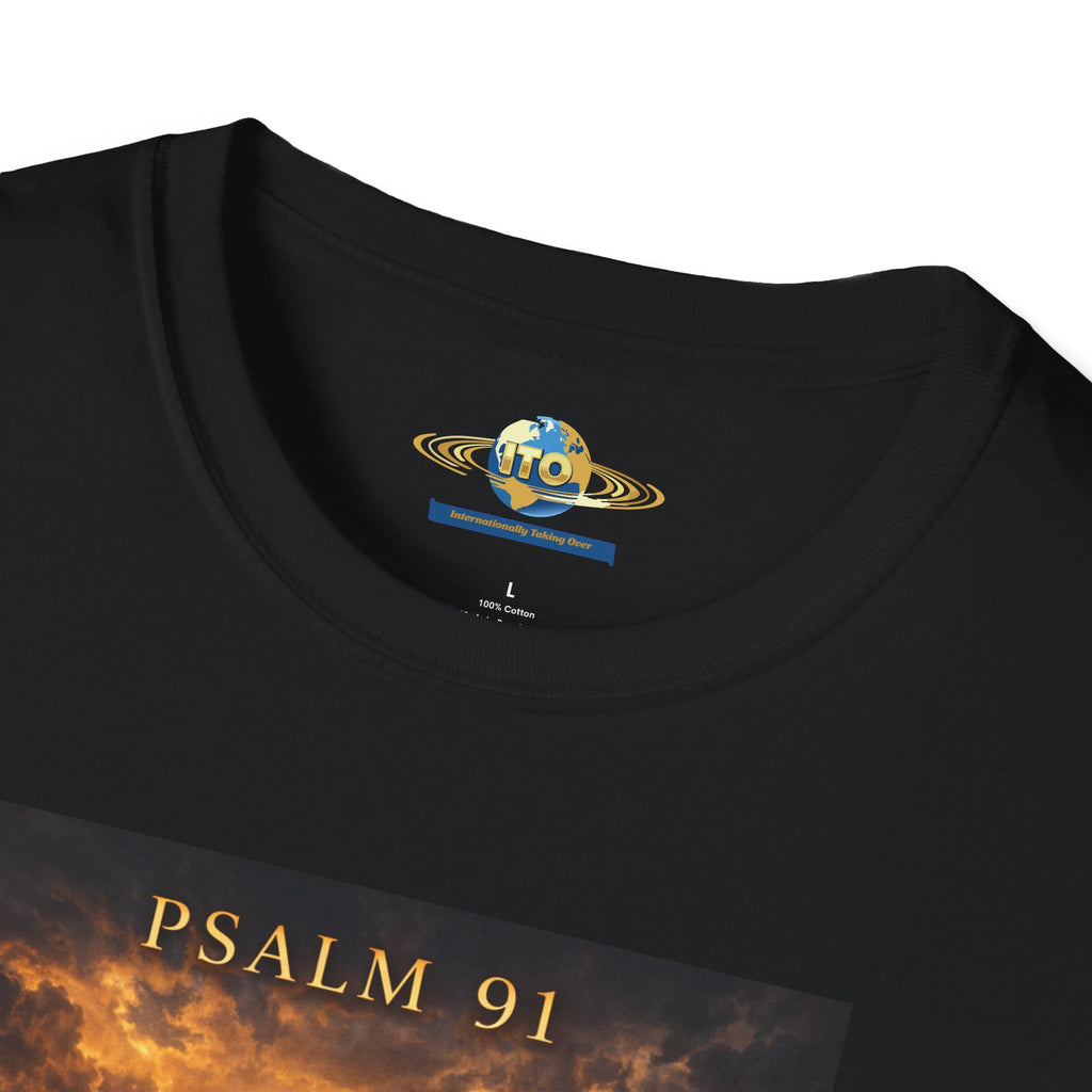 Psalm 91 Guardian Angel T-Shirt — Inspirational Christian Faith Tee