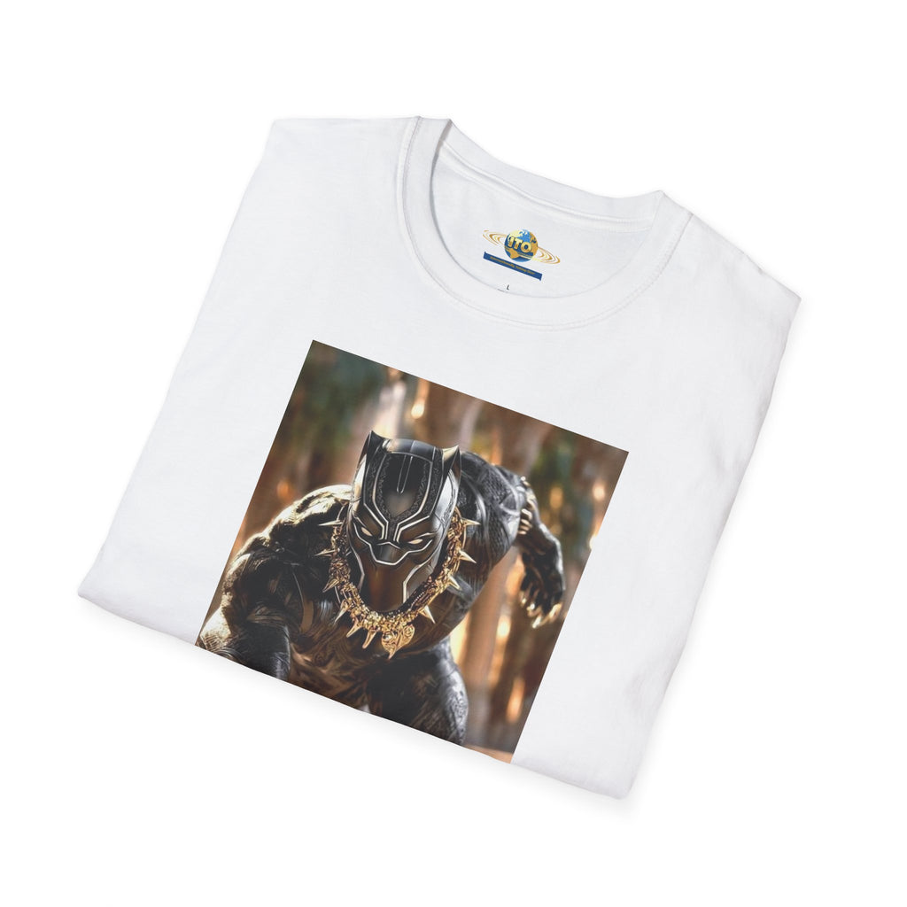 black panther Unisex Softstyle T-Shirt