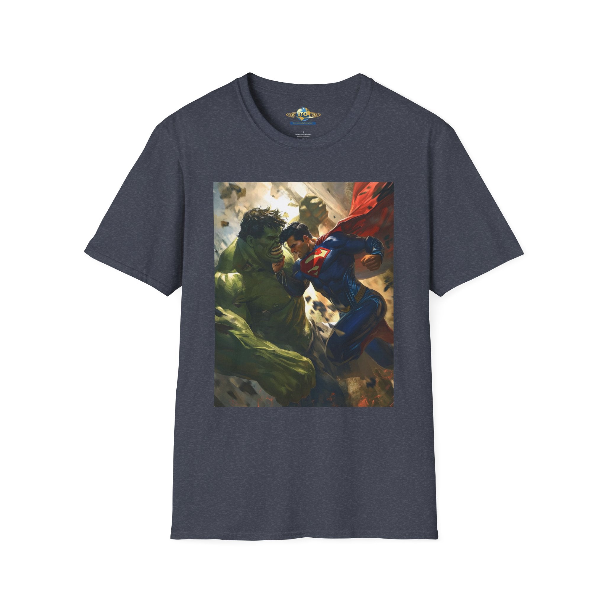 Superhero Clash Graphic T-Shirt