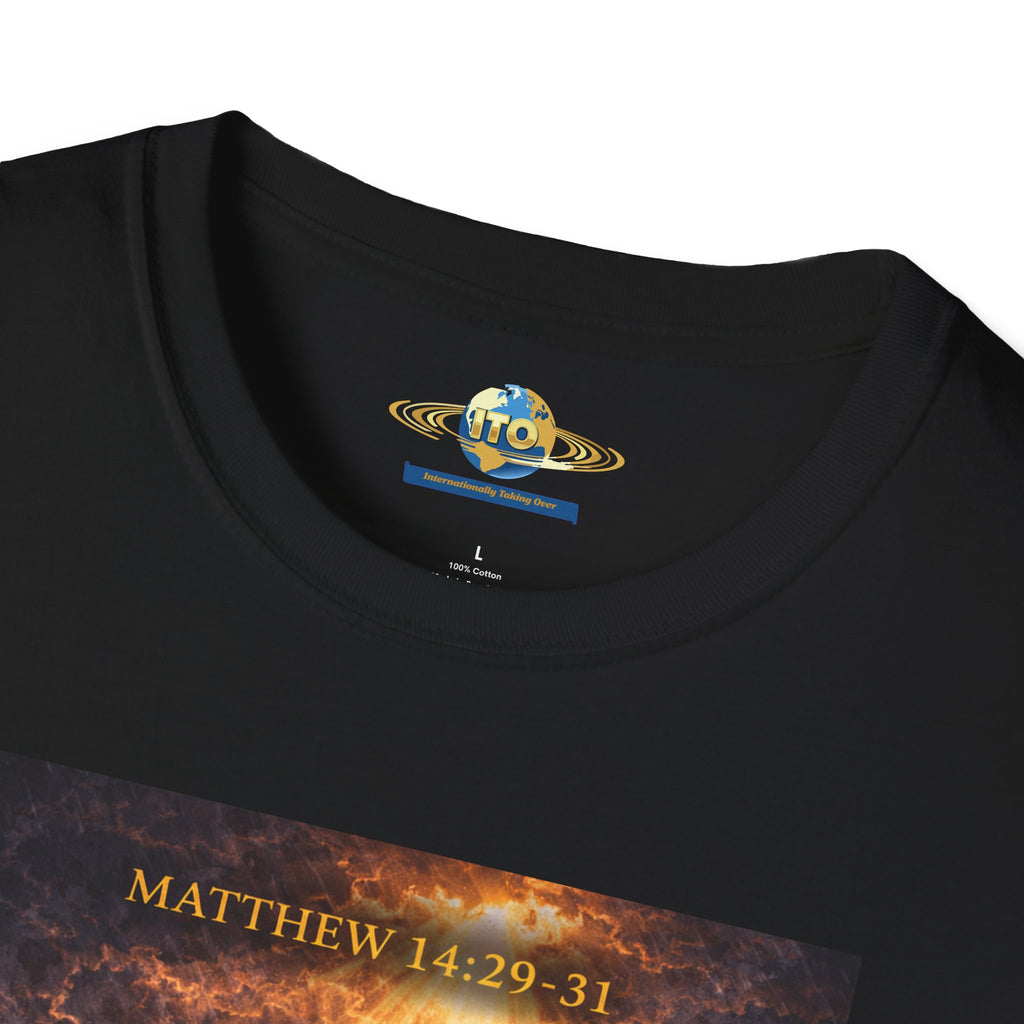 Peace Be Still T-Shirt — Inspirational Christian Jesus Graphic Tee