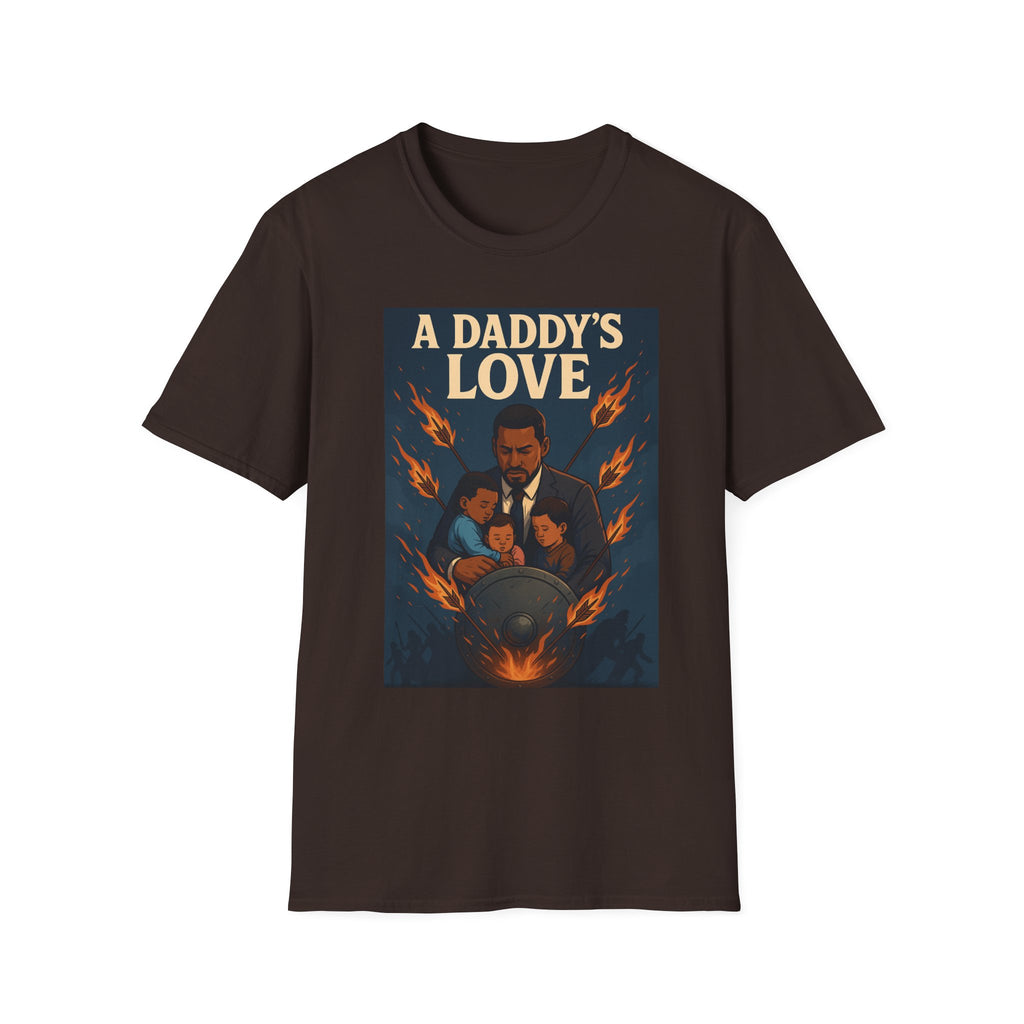 A Daddy's Love T-Shirt — Father's Day Retro Hero Dad Tee