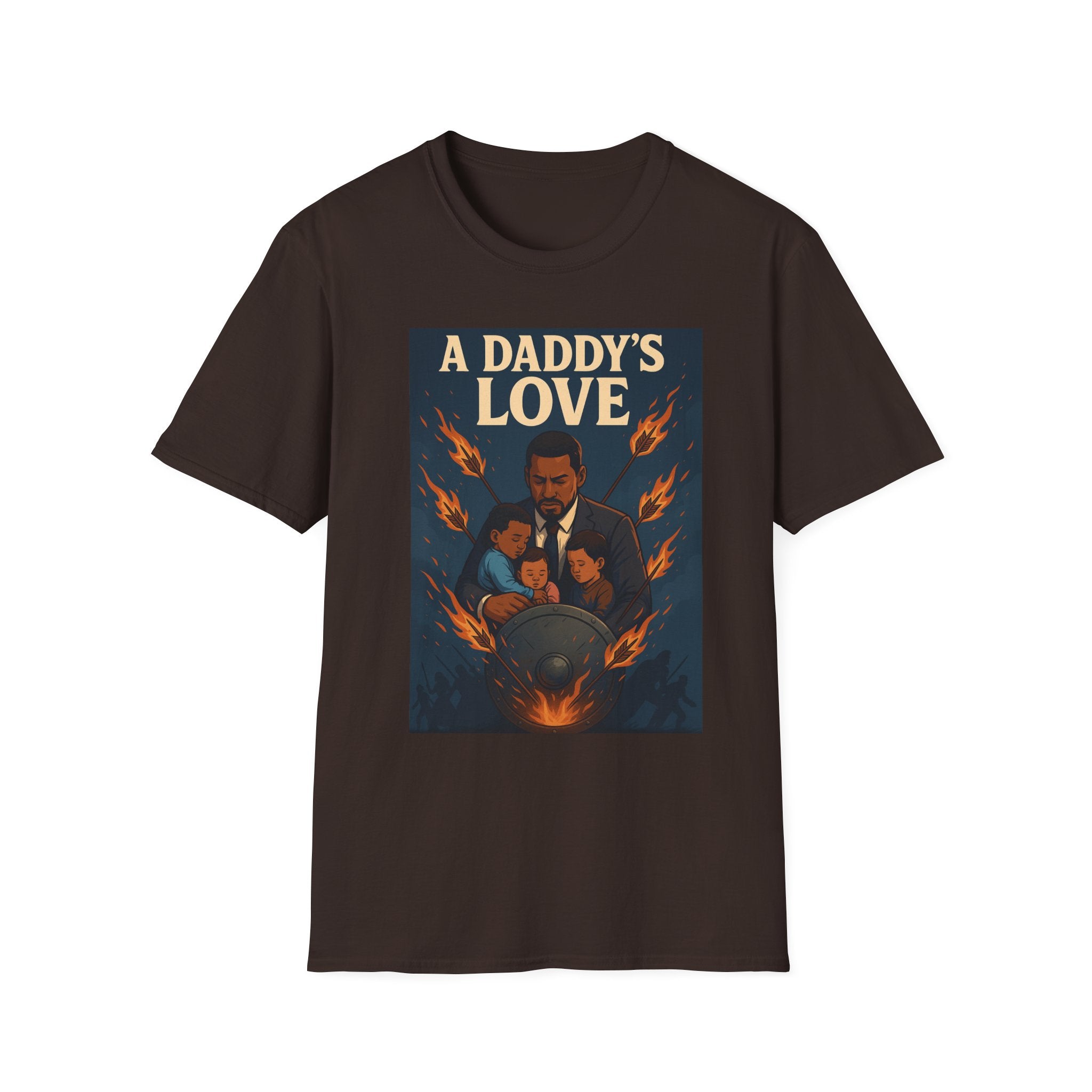 A Daddy's Love T-Shirt — Father's Day Retro Hero Dad Tee