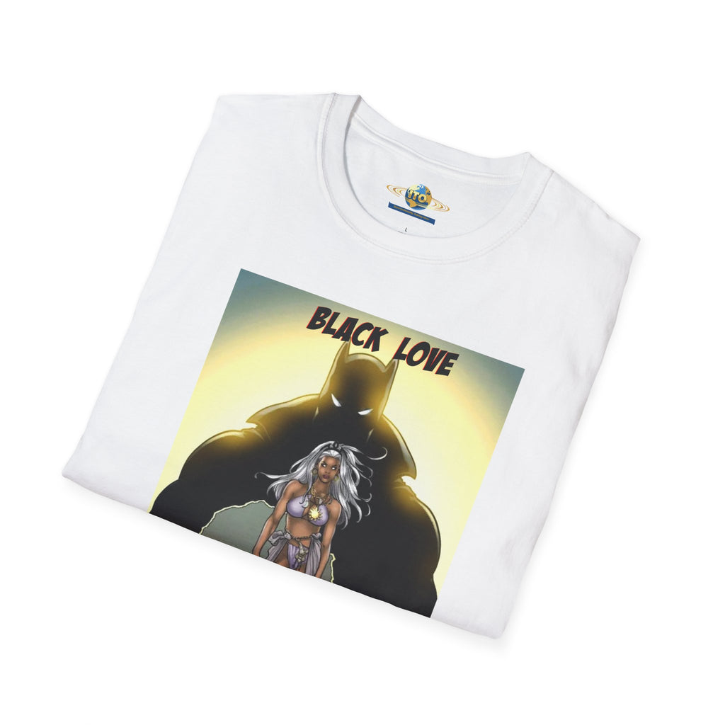 T-Shirt — "Black Love" Afrocentric Superhero Graphic Tee