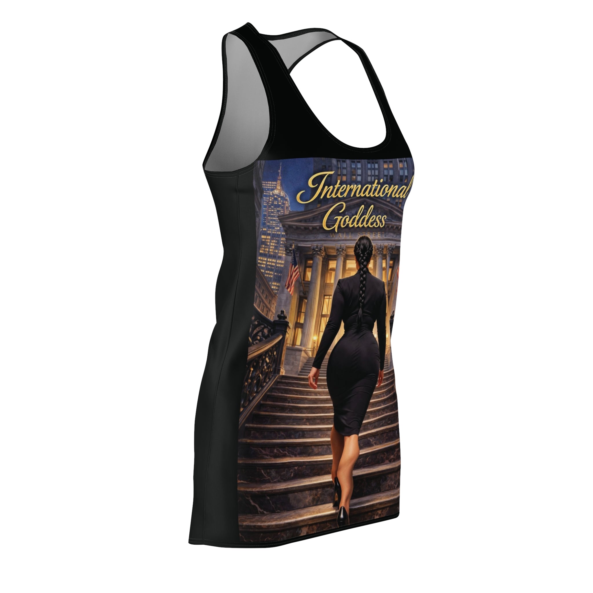 Women's Cut & Sew Racerback Dress (AOP)