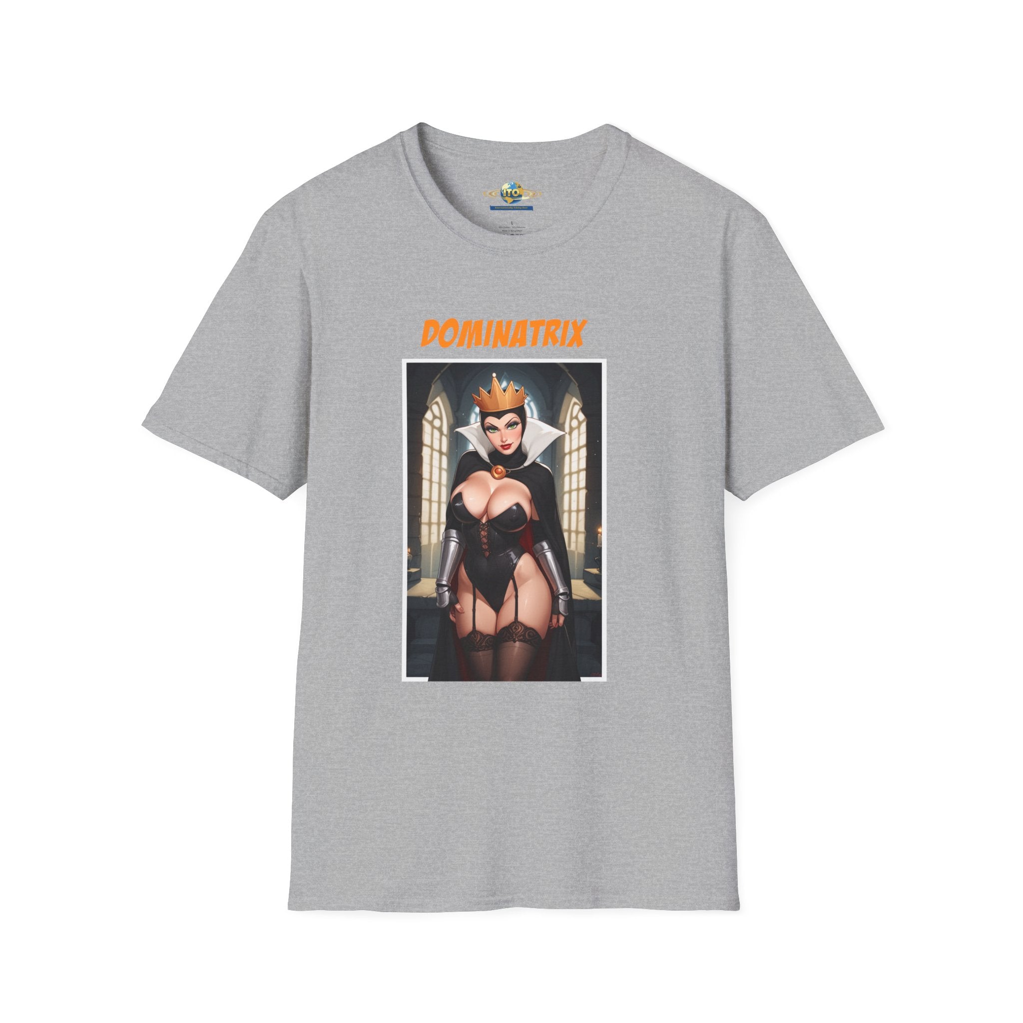 Dominatrix Graphic T-Shirt – Gothic Pinup Costume Tee