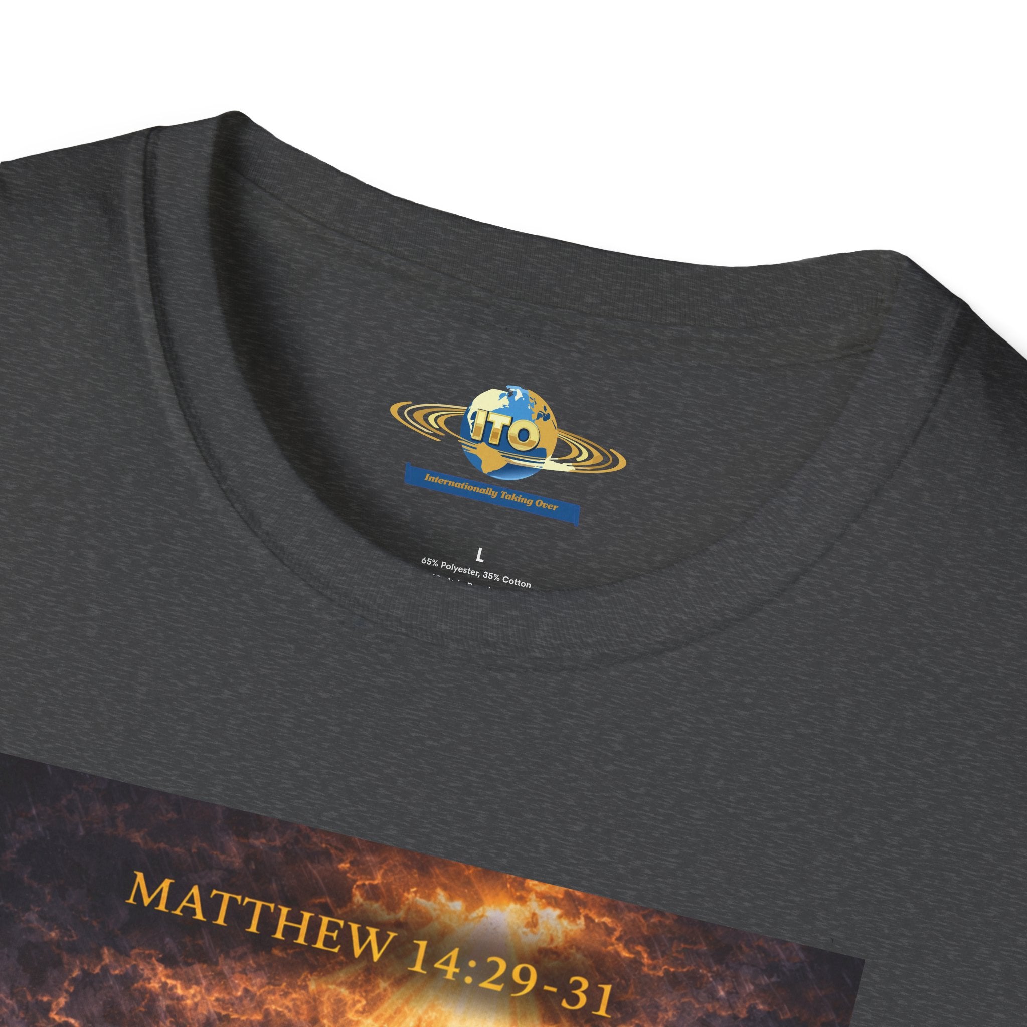 Peace Be Still T-Shirt — Inspirational Christian Jesus Graphic Tee