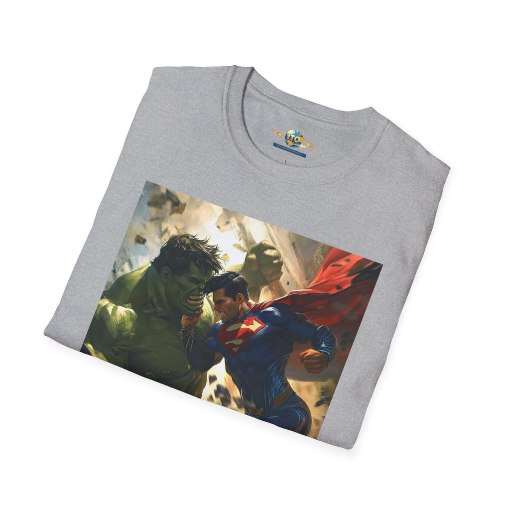 Superhero Clash Graphic T-Shirt
