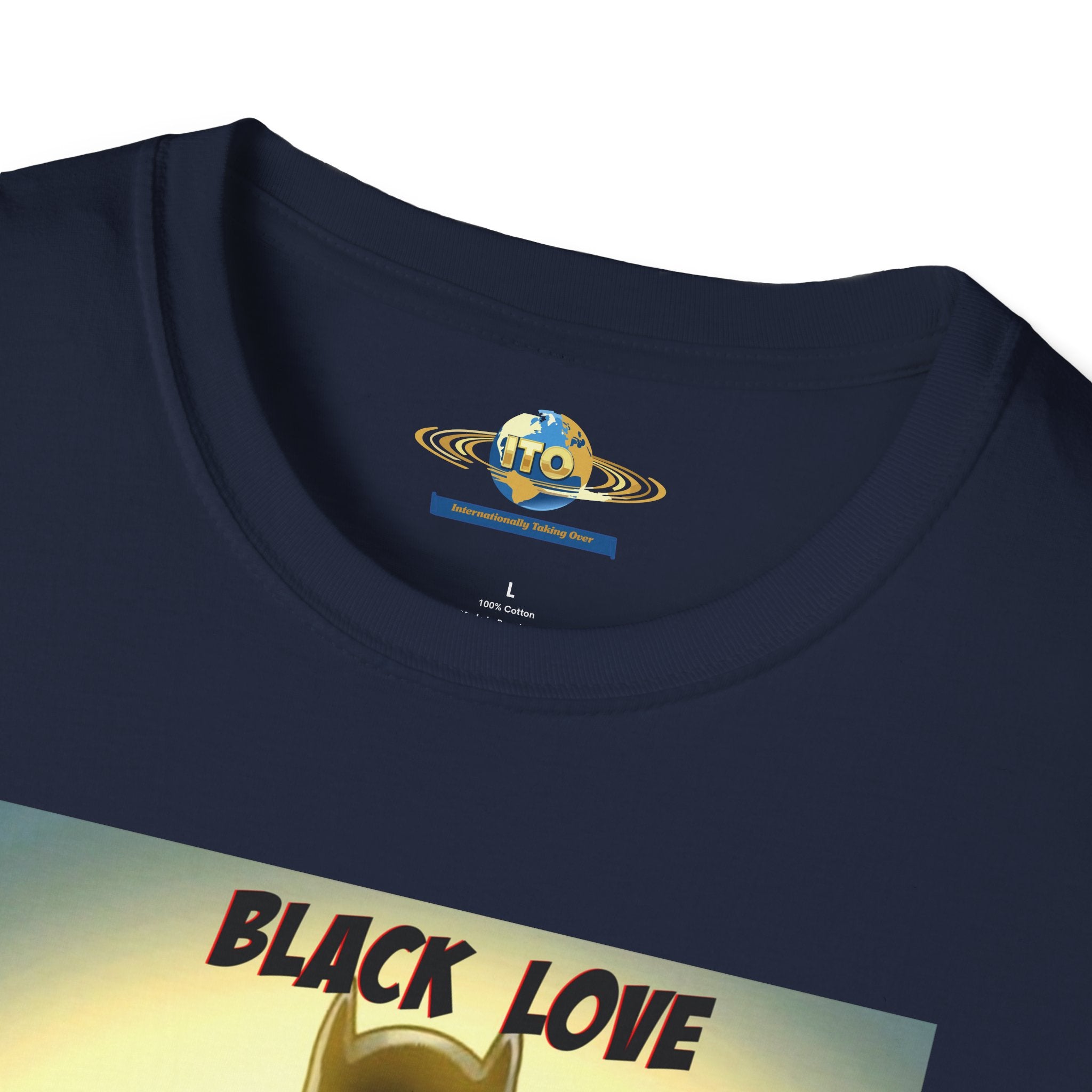 T-Shirt — "Black Love" Afrocentric Superhero Graphic Tee