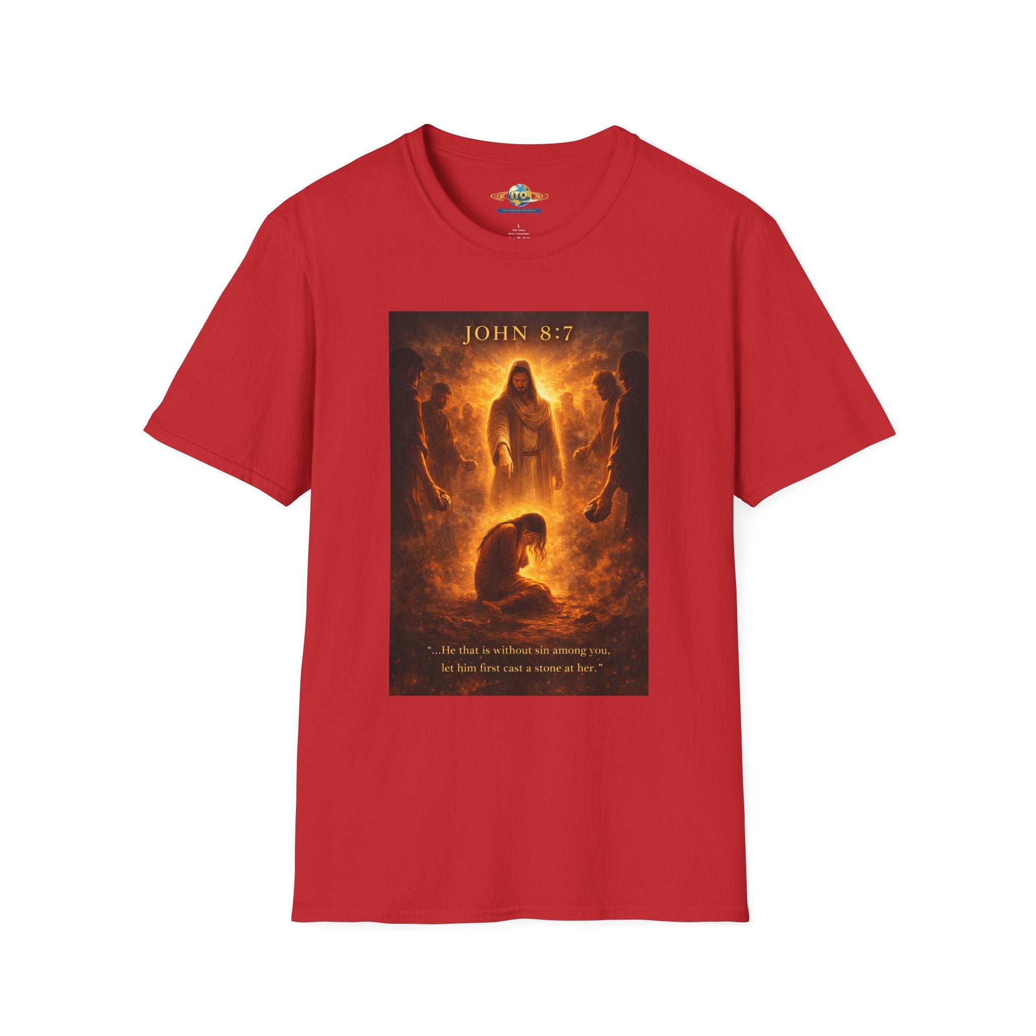 John 3:16 Faith T-Shirt — Inspirational Christian Scripture Tee