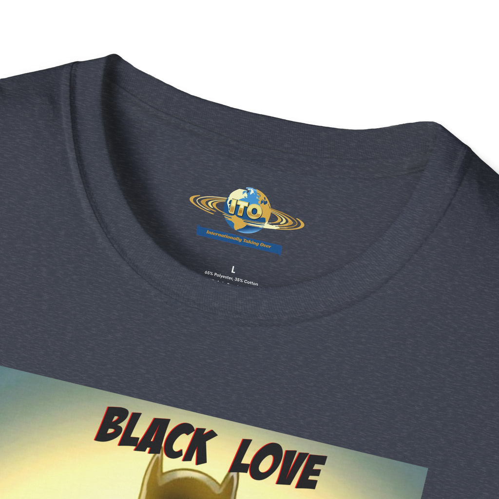 T-Shirt — "Black Love" Afrocentric Superhero Graphic Tee