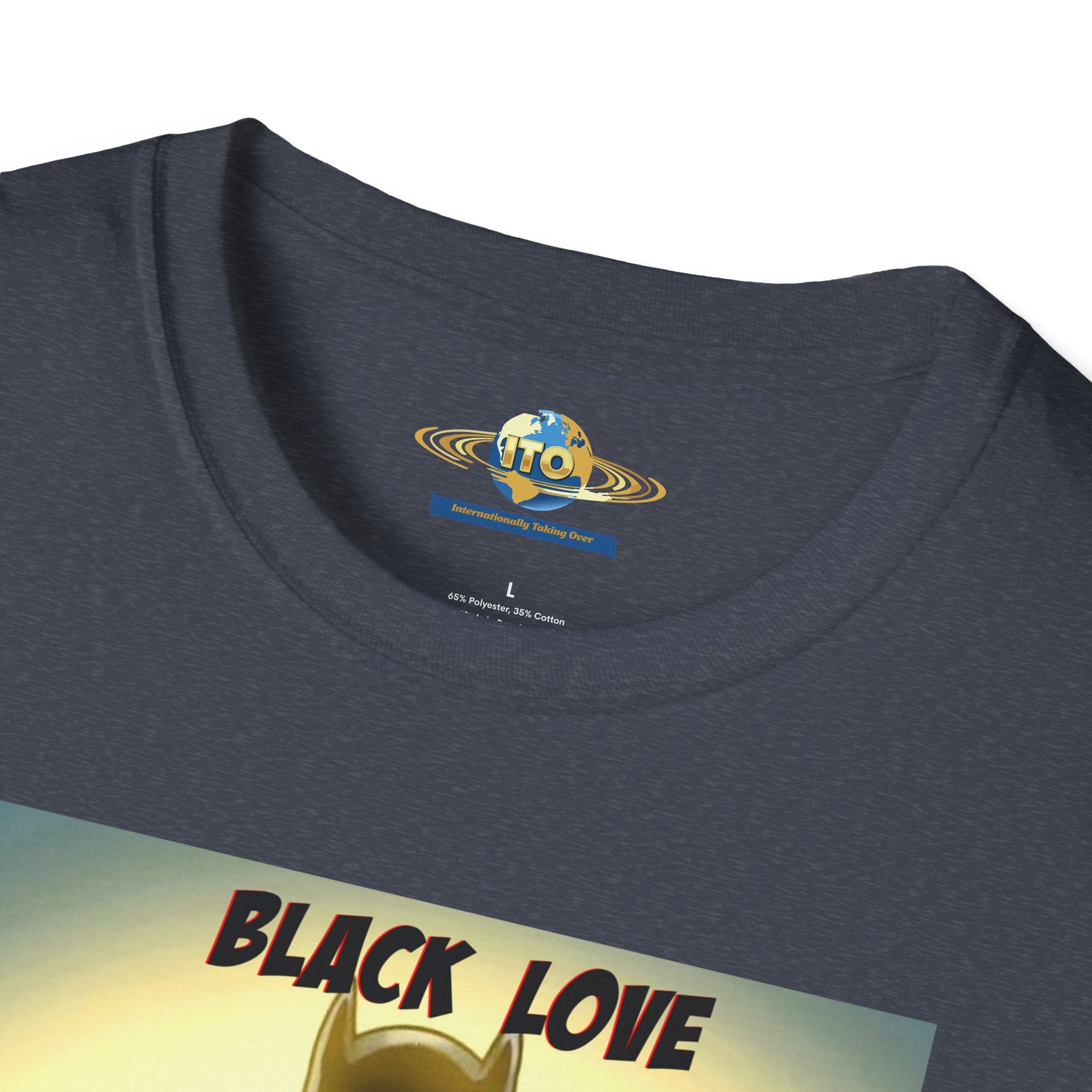 T-Shirt — "Black Love" Afrocentric Superhero Graphic Tee