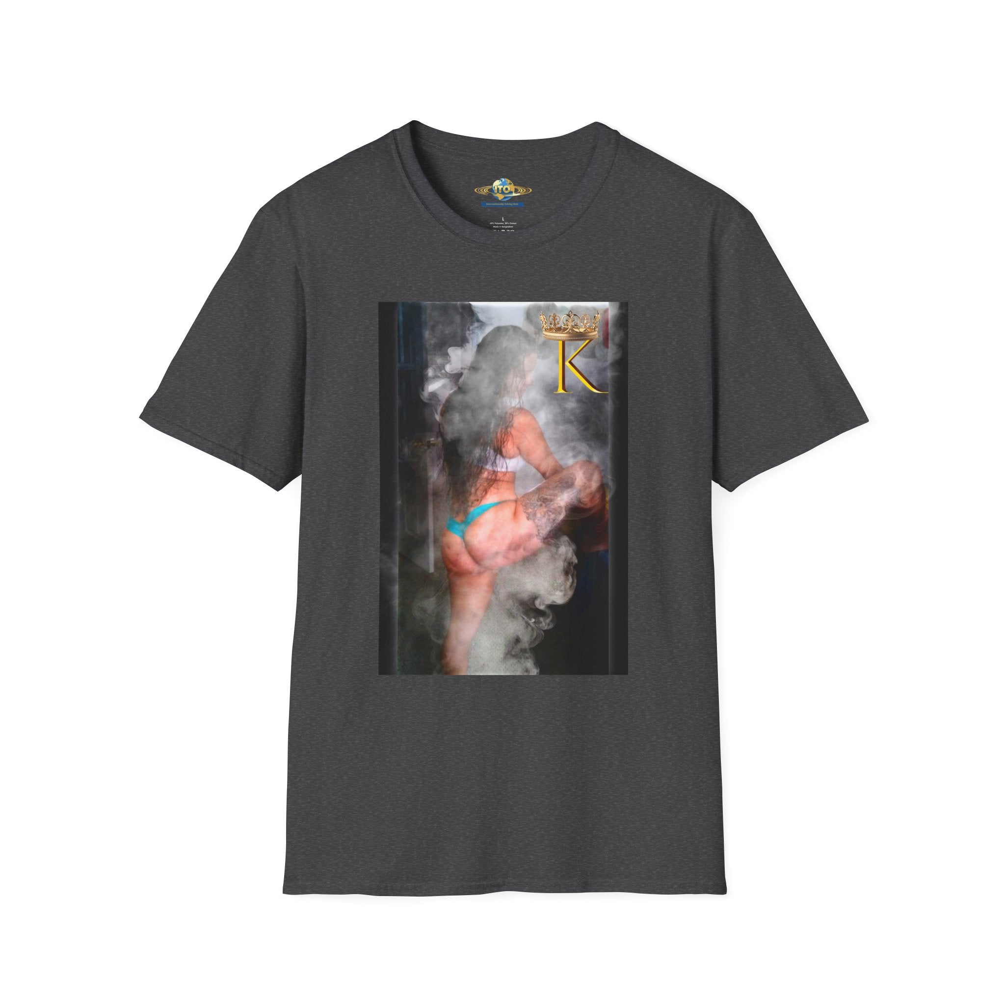 King of Clouds T-Shirt — Surreal Smoke Art Graphic Tee