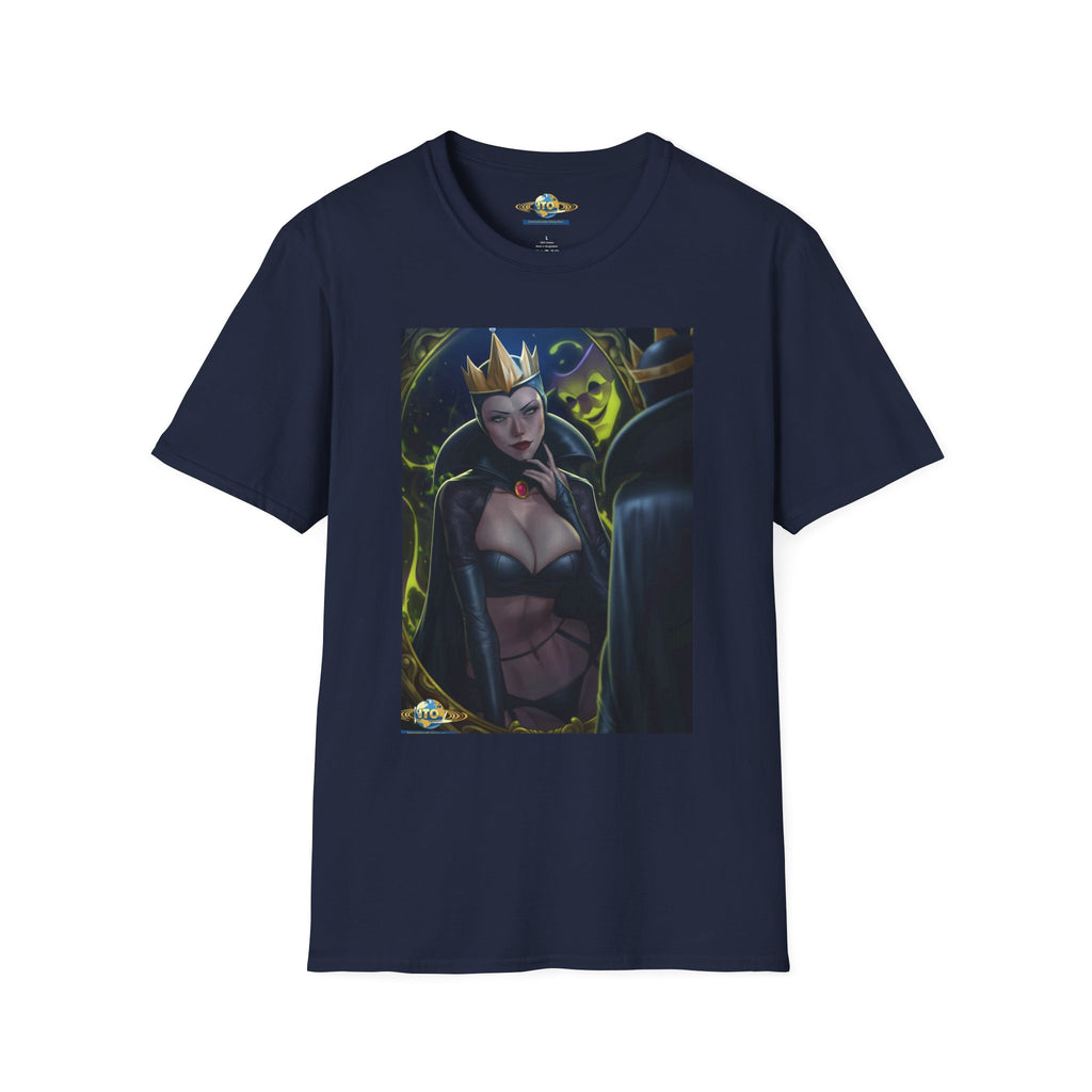 Dark Queen Art Tee — Gothic Fantasy Portrait T-Shirt