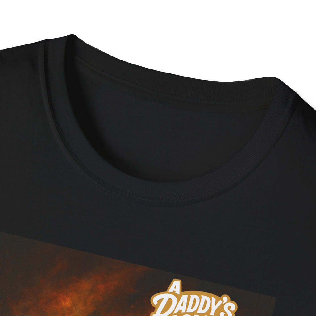 Angel Embrace T-Shirt – "Daddy's Love" Family Guardian Graphic Tee