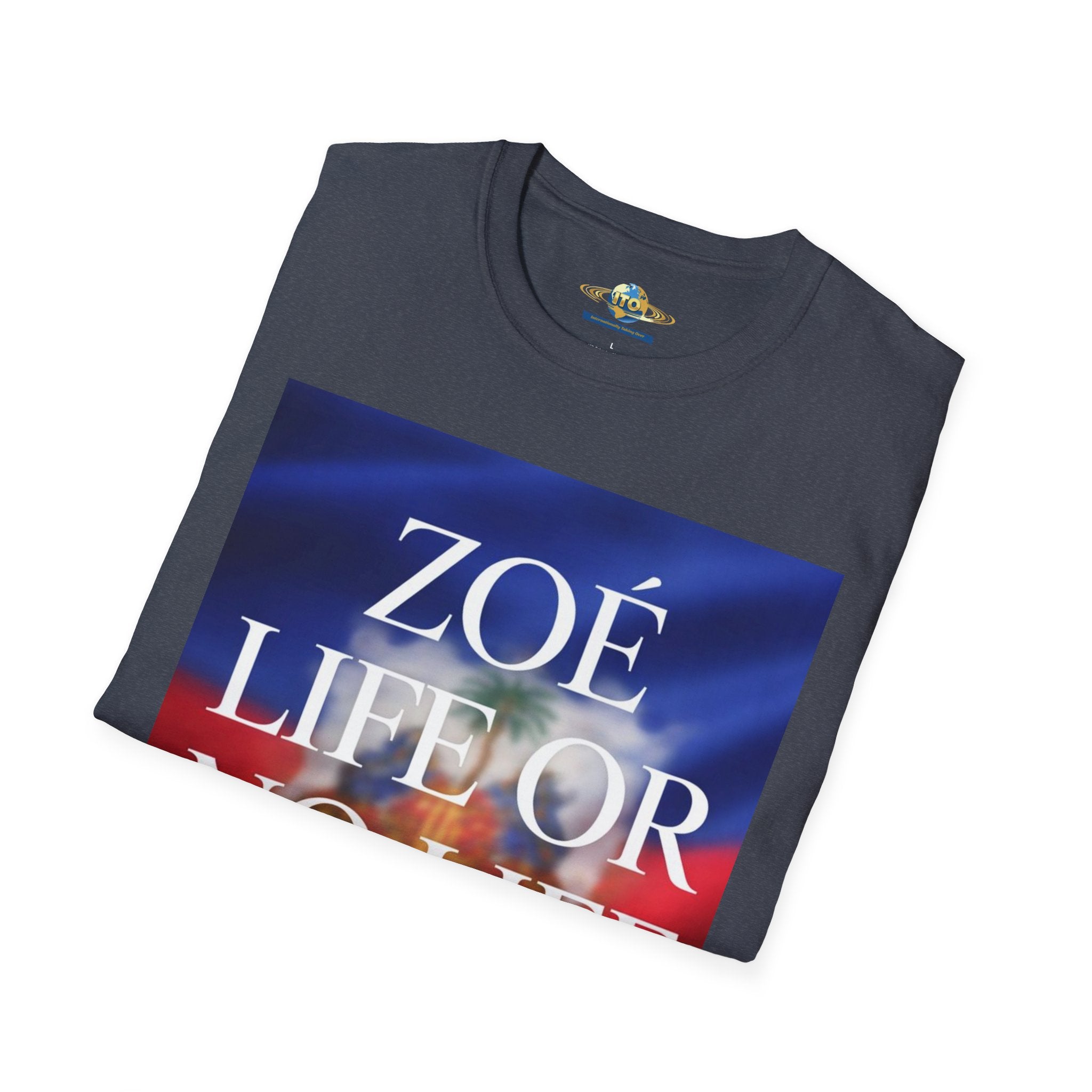 ZOE Life or No Life T‑Shirt — Bold Patriotic Graphic Tee
