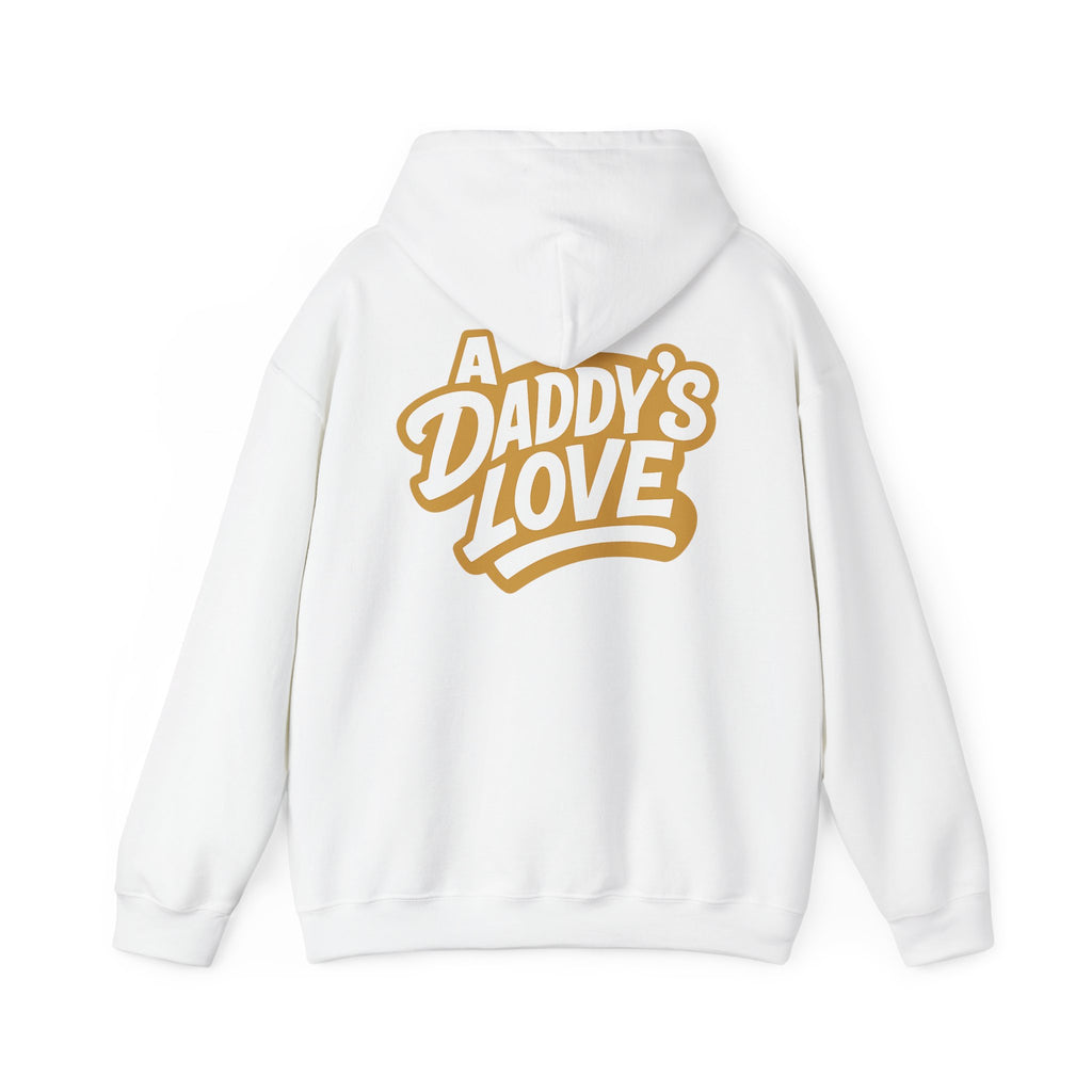 Daddy’s Love Hoodie — Retro Script Father Appreciation Sweatshirt