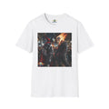 Ghost Rider vs. Mephisto Graphic T-Shirt — Fiery Superhero Battle Tee