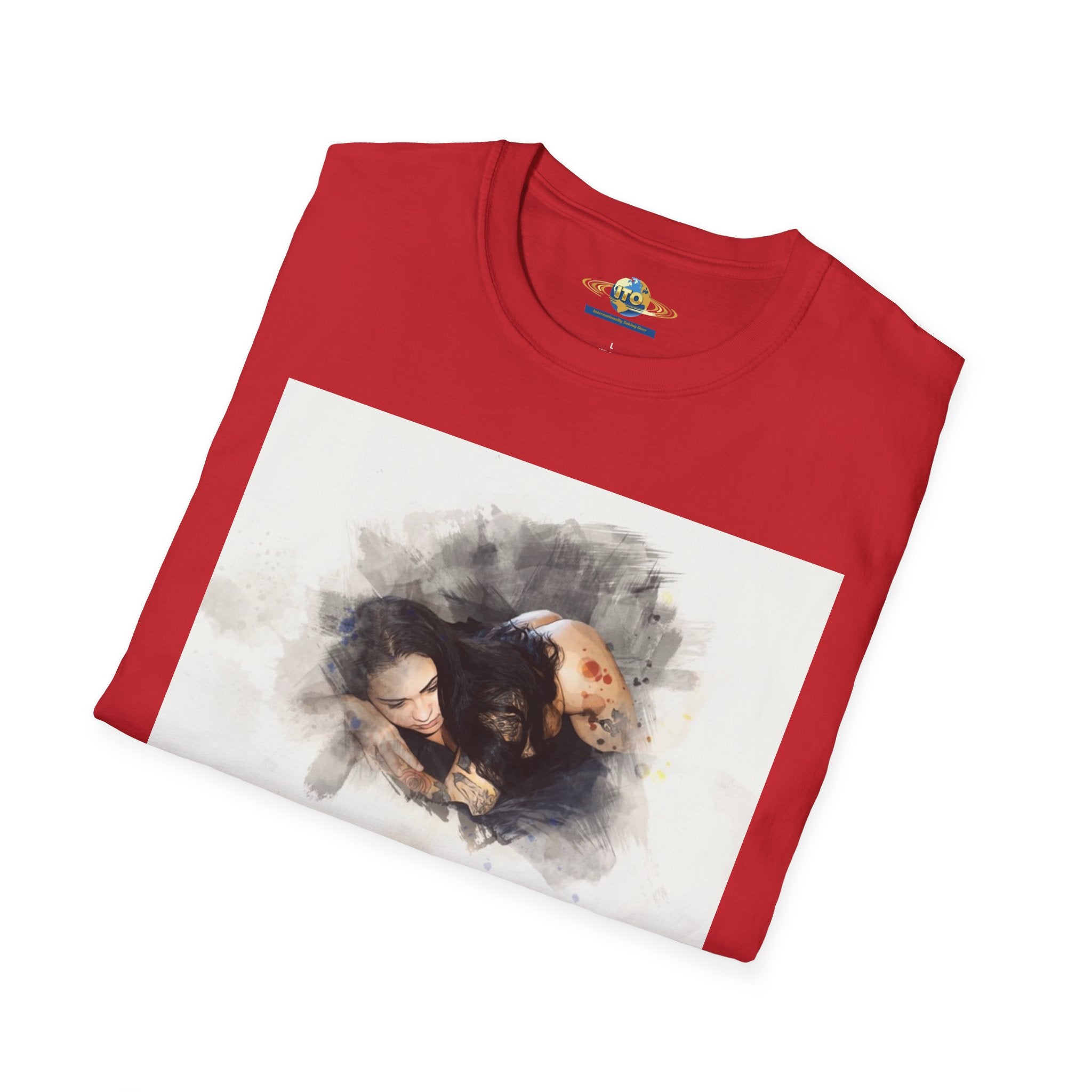 T-Shirt — Watercolor Dachshund Dog Portrait Tee