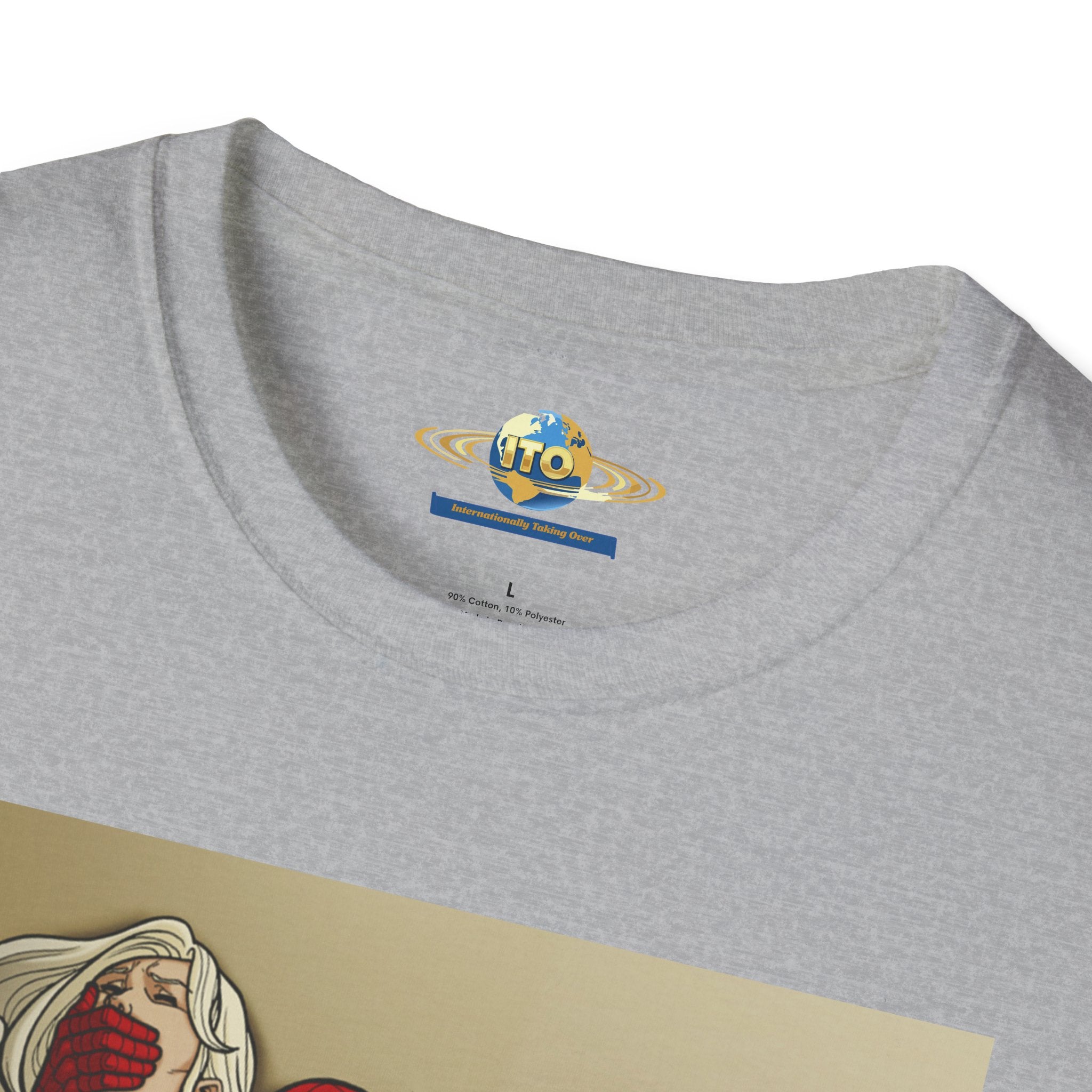 Spider Hero Comic Art T-Shirt — Web-Slinging Scene Graphic Tee
