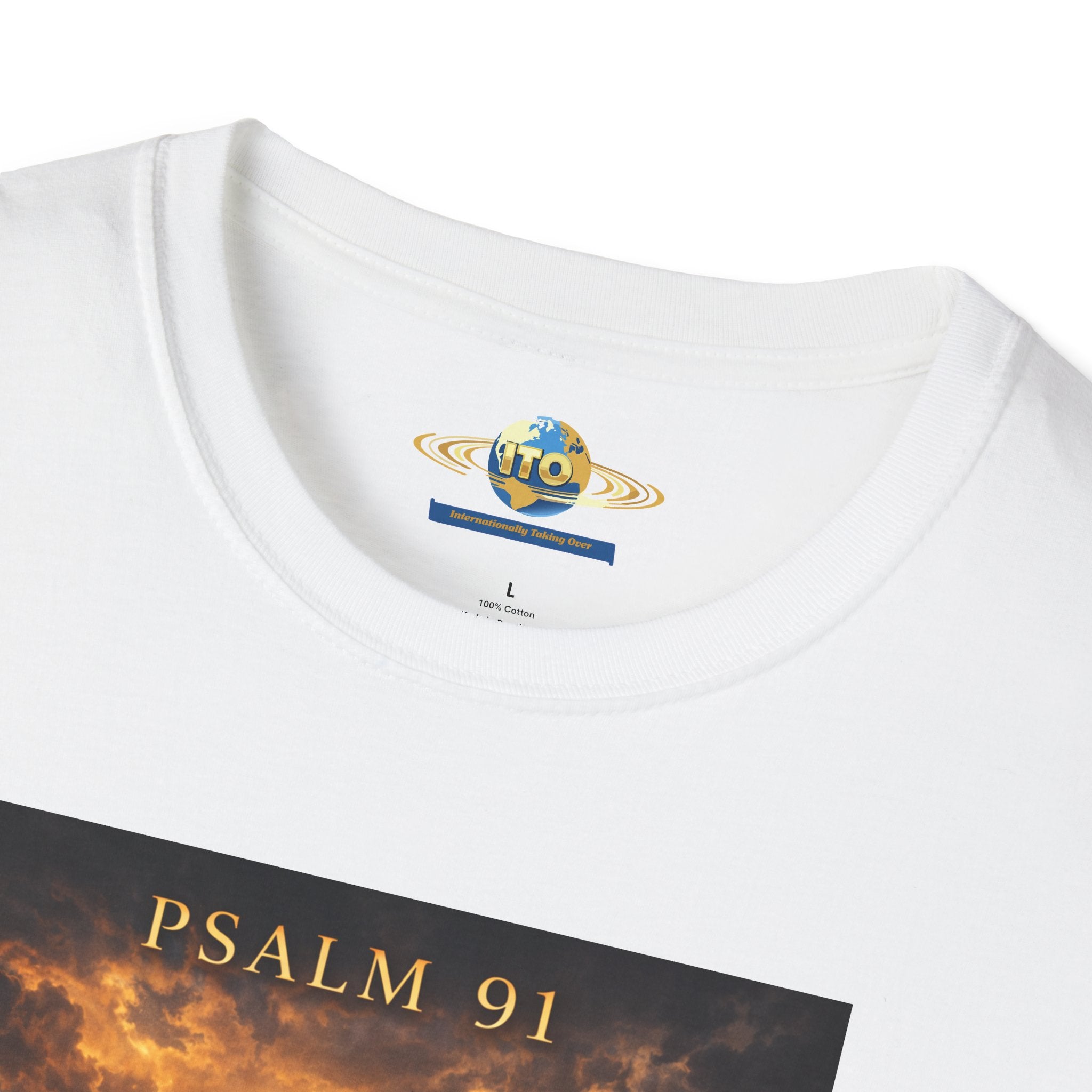 Psalm 91 Guardian Angel T-Shirt — Inspirational Christian Faith Tee