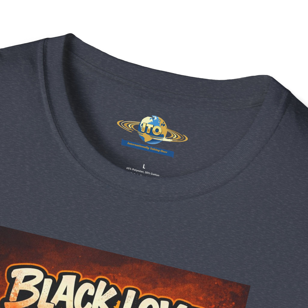 T-Shirt — "Black Love" Romantic Couple Graphic Tee