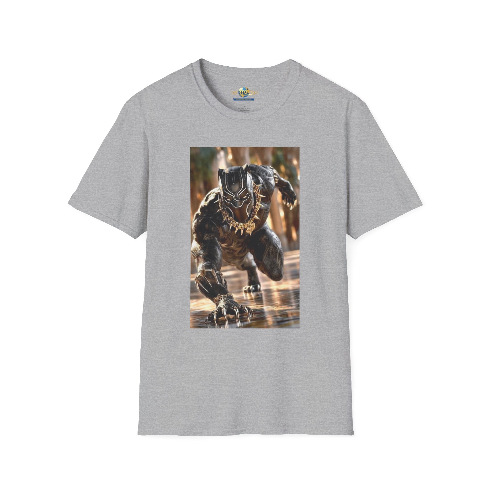 black panther Unisex Softstyle T-Shirt