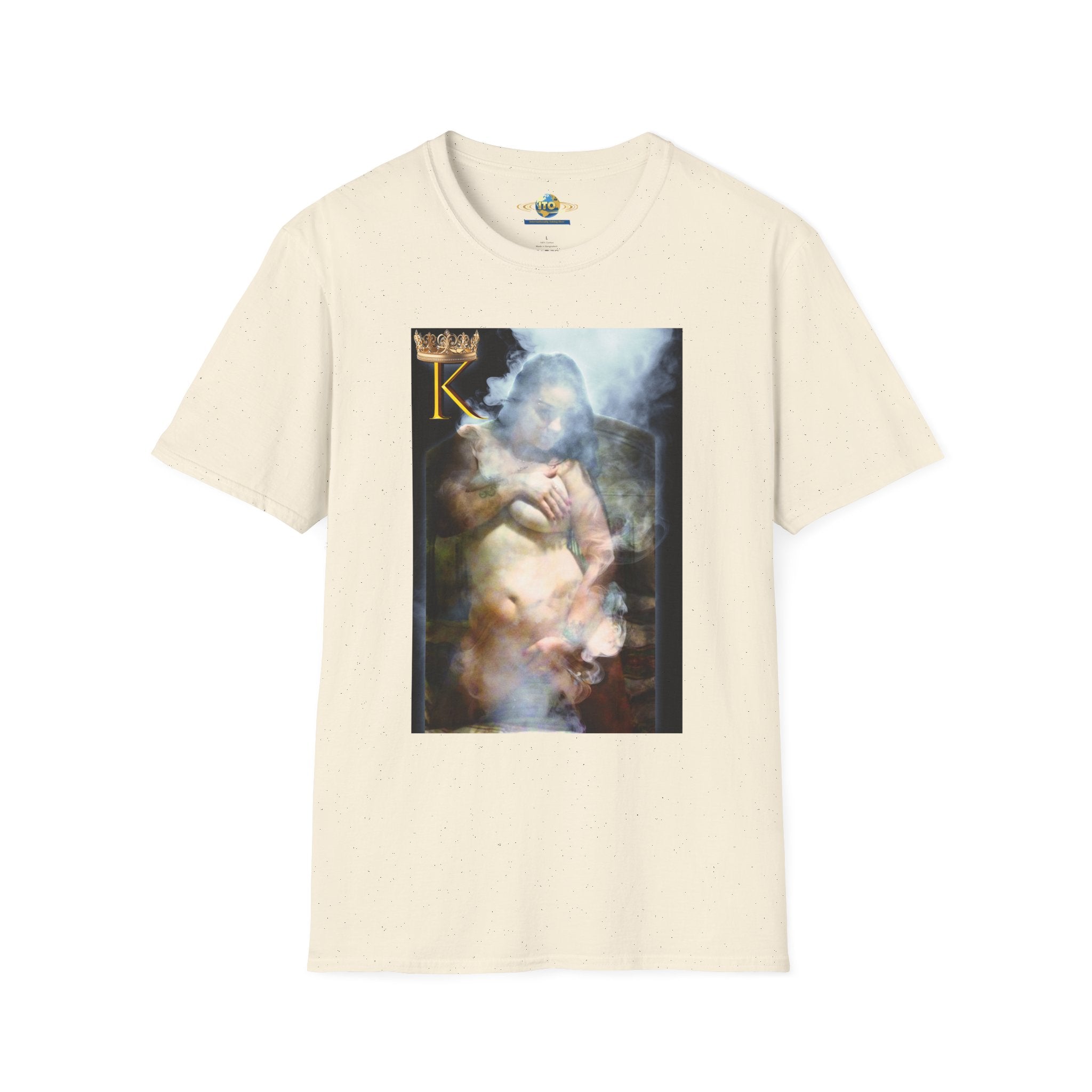 Renaissance Angel Art T-Shirt — Ethereal Mother & Child Graphic Tee
