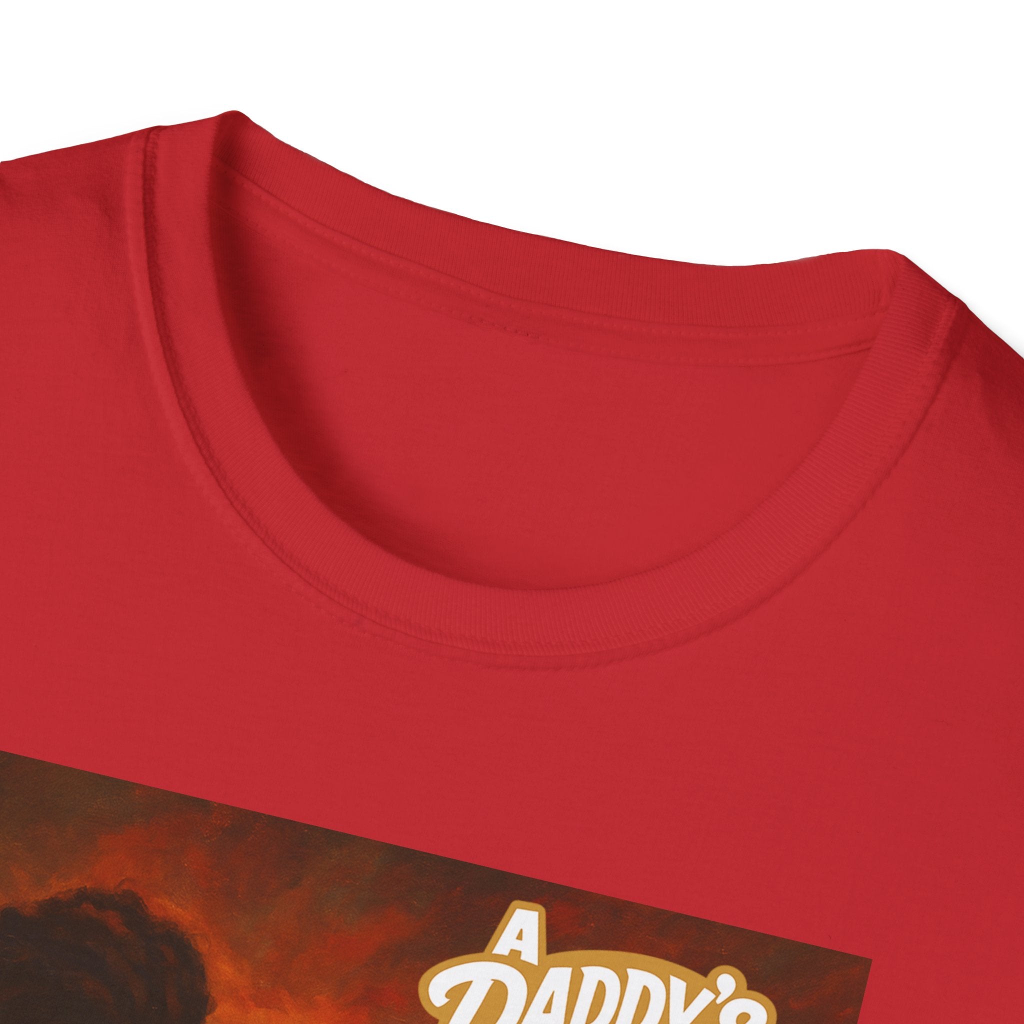 Daddy's Love T-Shirt — Father & Daughter Illustration Tee for Father's Day